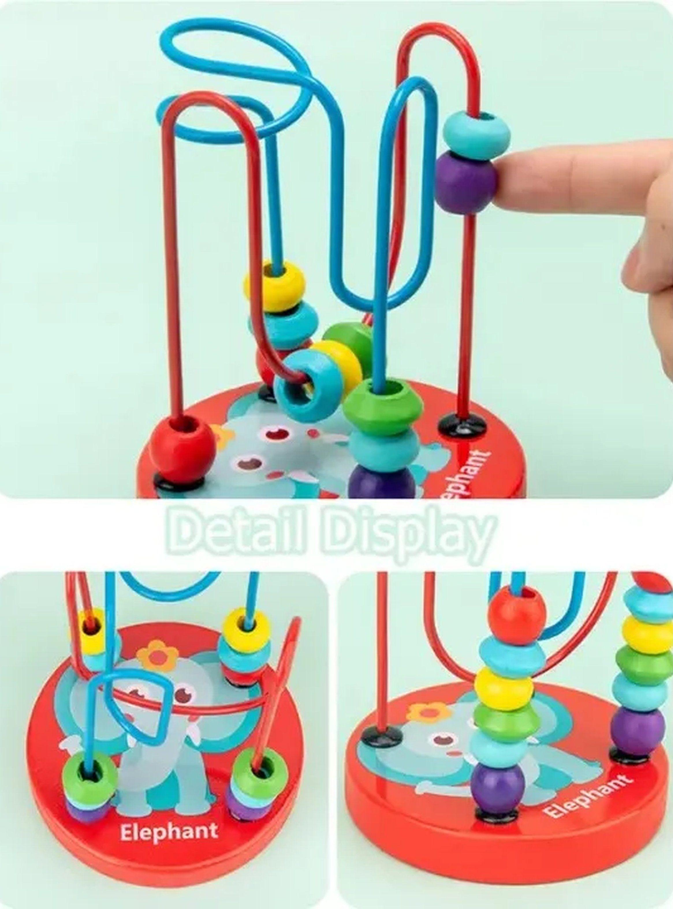 Juguetes Educativos de Madera Multicolor para Niños-6