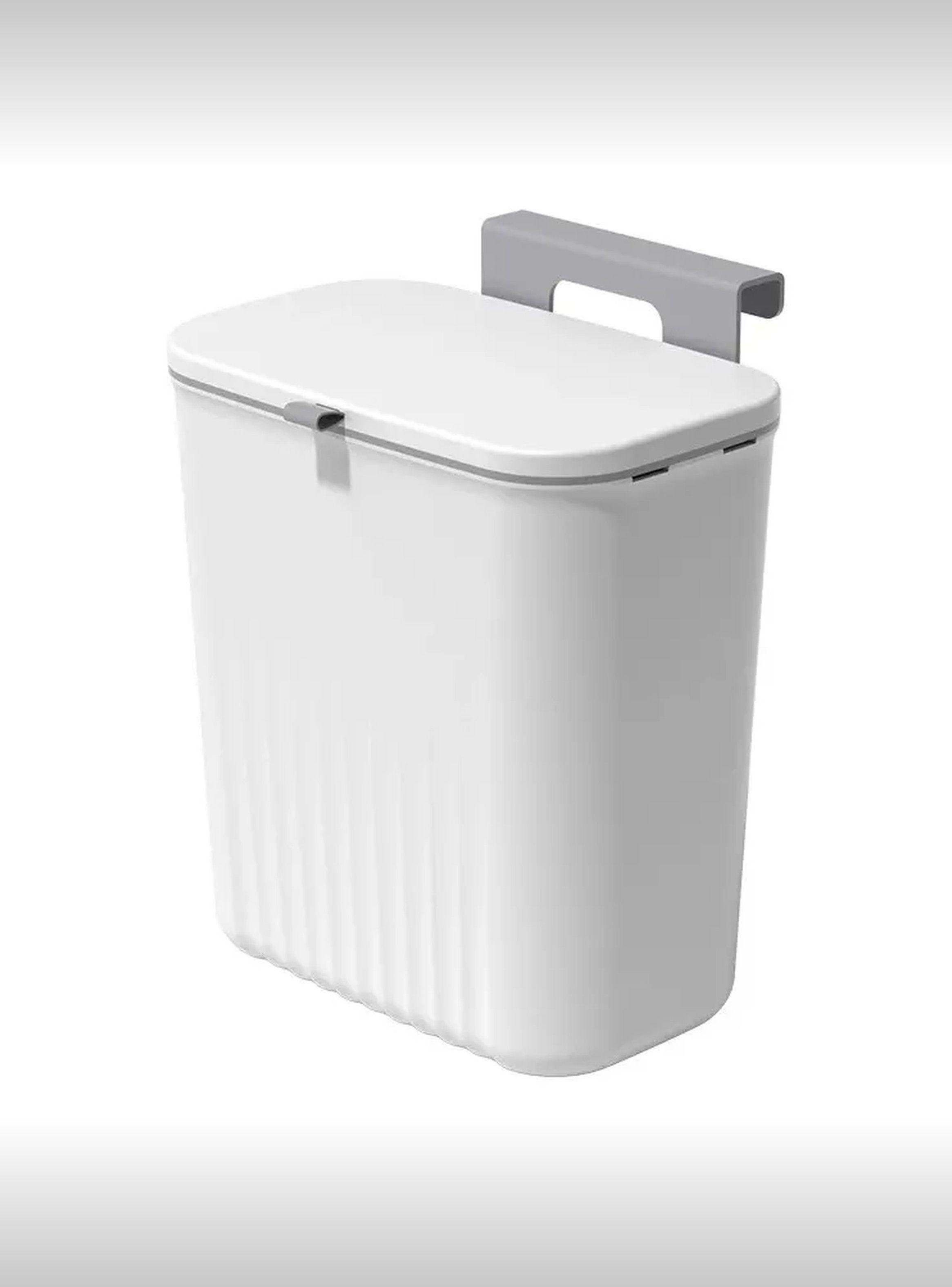 Contenedor de Basura de Cocina Colgante Plástico 5L-0