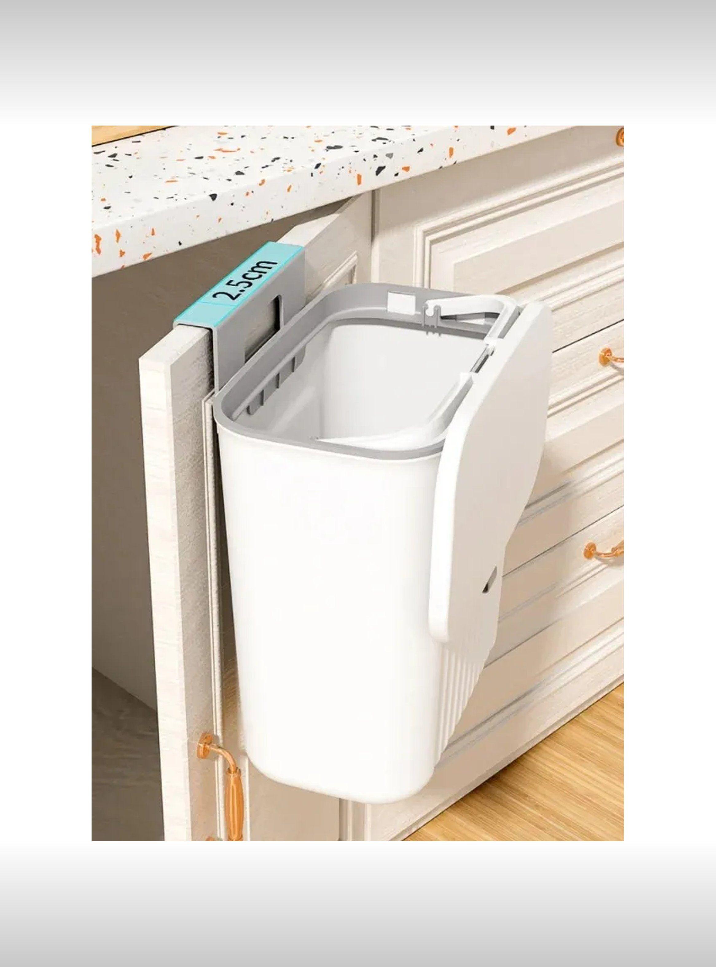 Contenedor de Basura de Cocina Colgante Plástico 5L-3