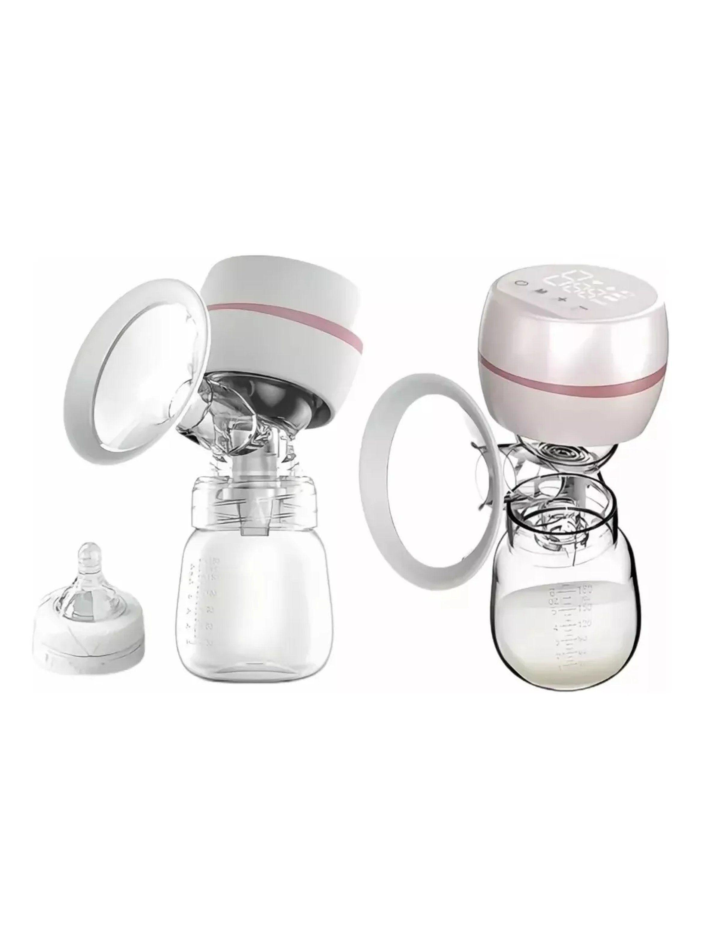 Extractor de Leche Eléctrico Portátil Pantalla Digital Regulable Rosa-8