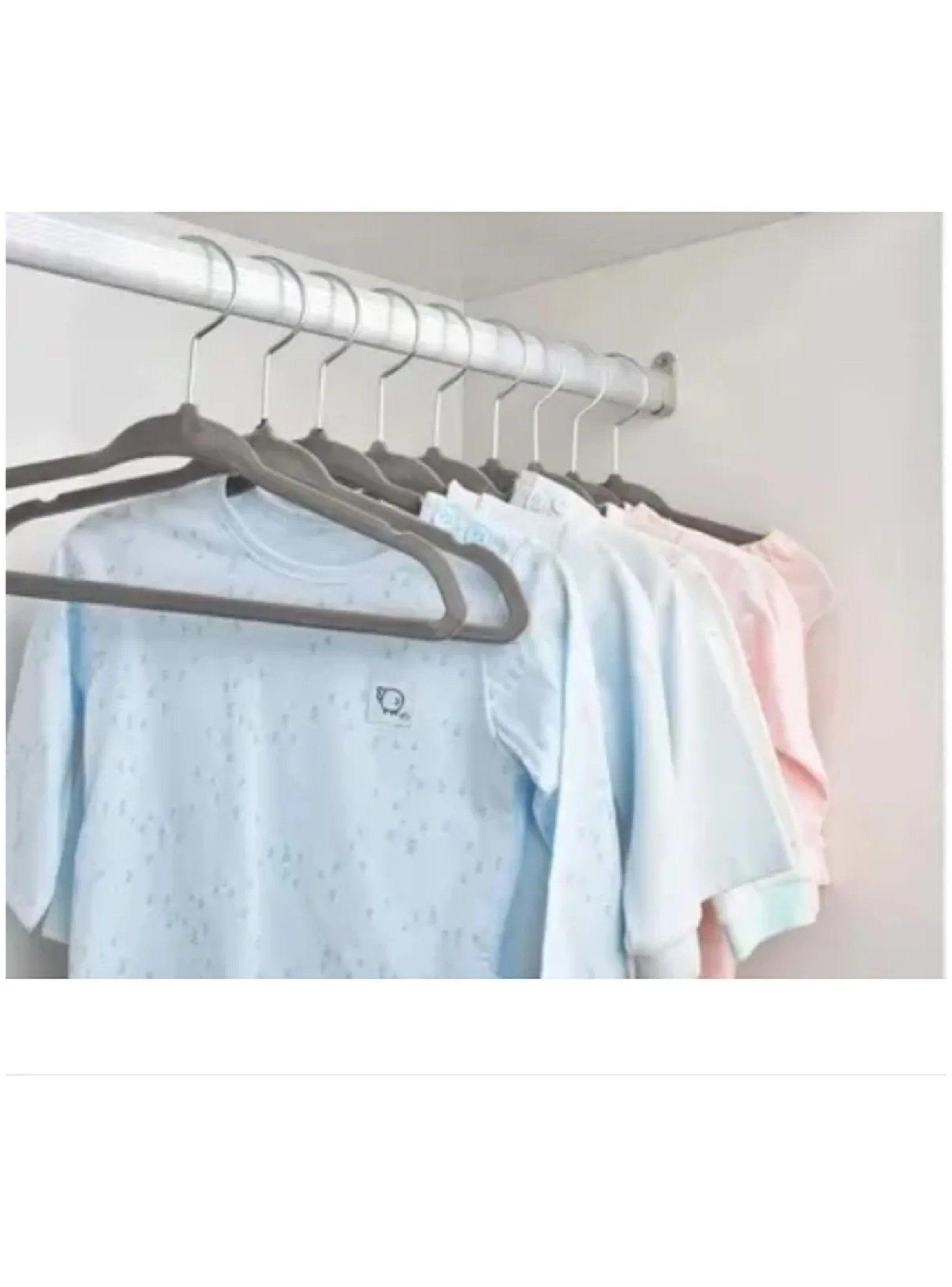 Perchas De Terciopelo Antideslizantes 50 Unidades Ahorro De Espacio-2