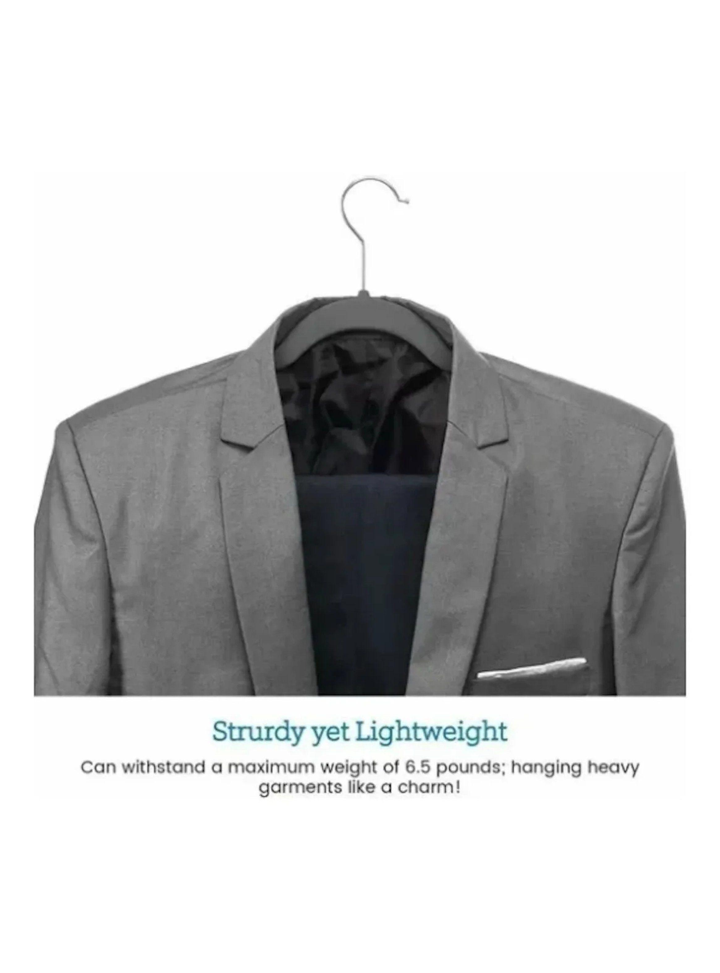 Perchas De Terciopelo Antideslizantes 50 Unidades Ahorro De Espacio-4