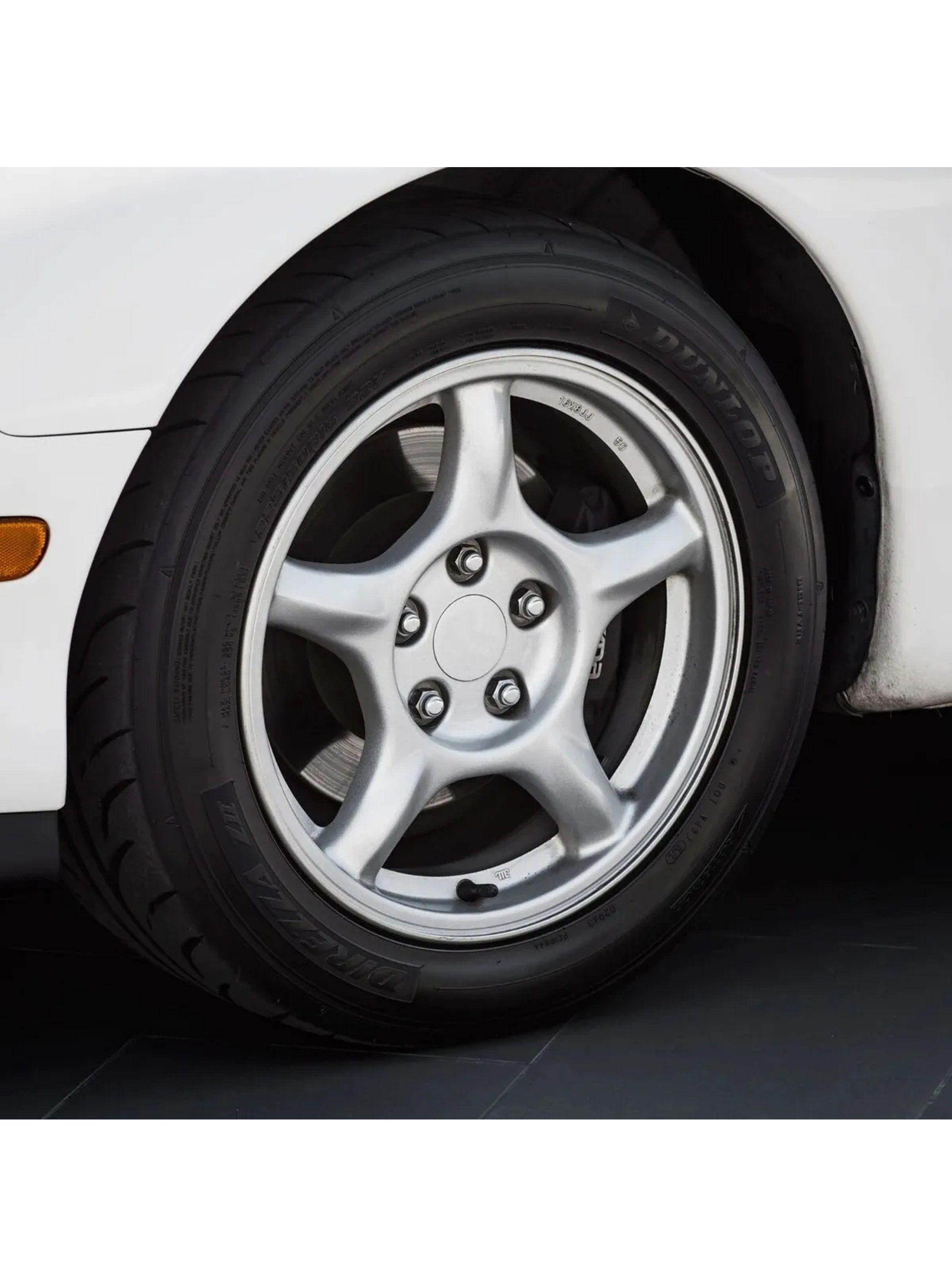 Tuercas de Seguridad para Ruedas Automotrices Rosca Métrica Cromadas-2