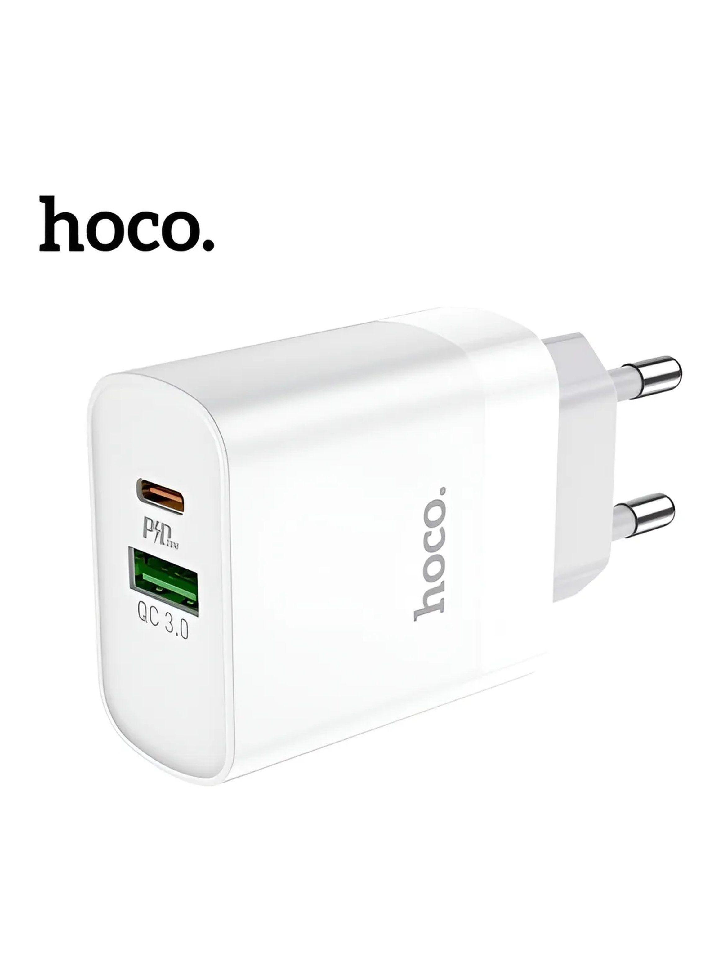 Adaptador de Carga Rápida USB QC 3.0 y PD Blanco-0