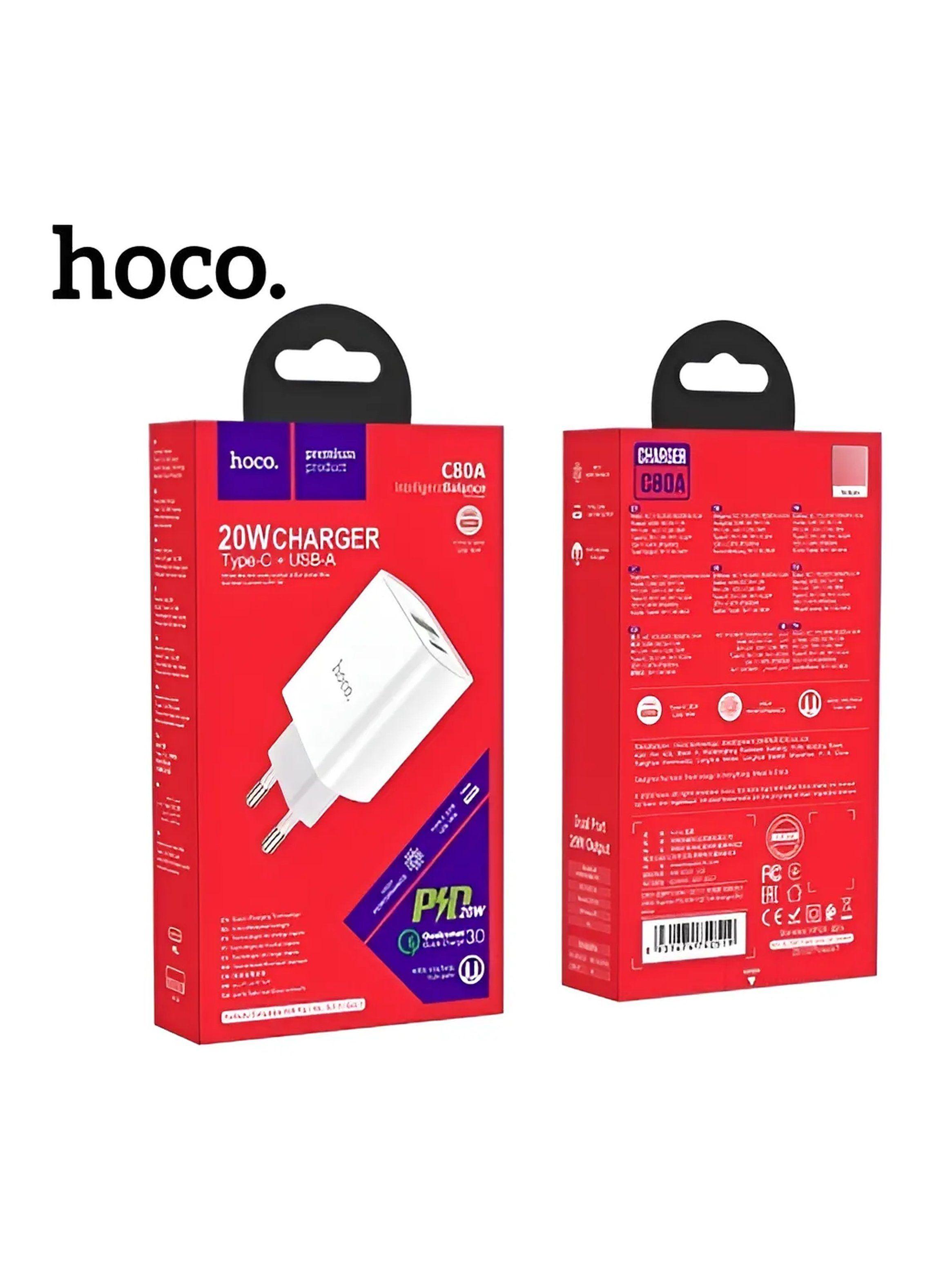 Adaptador de Carga Rápida USB QC 3.0 y PD Blanco-3