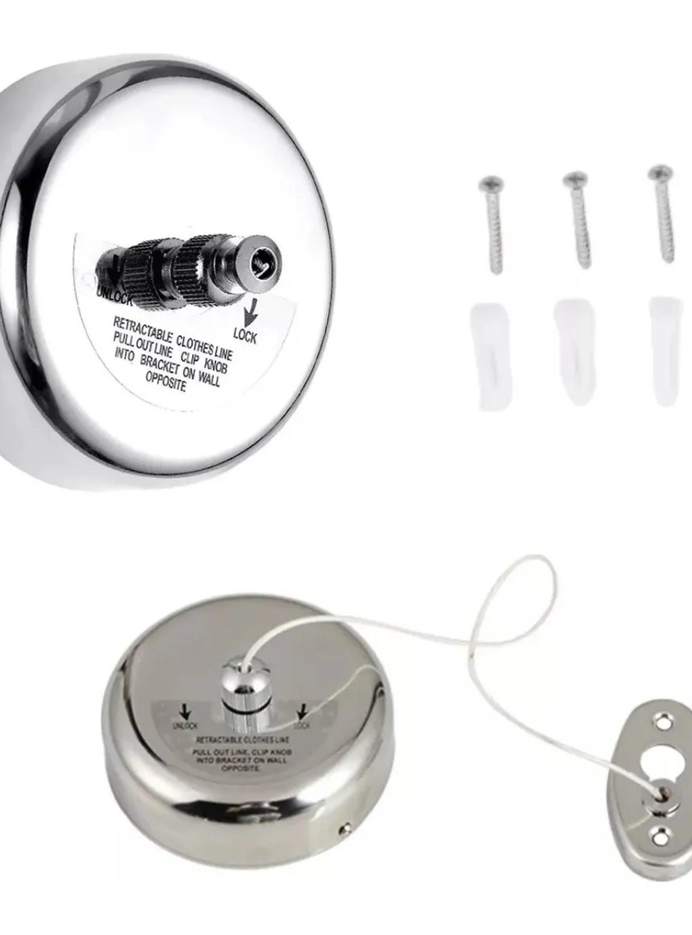 Tendedero Retráctil Acero Inoxidable 304 Ajustable-3