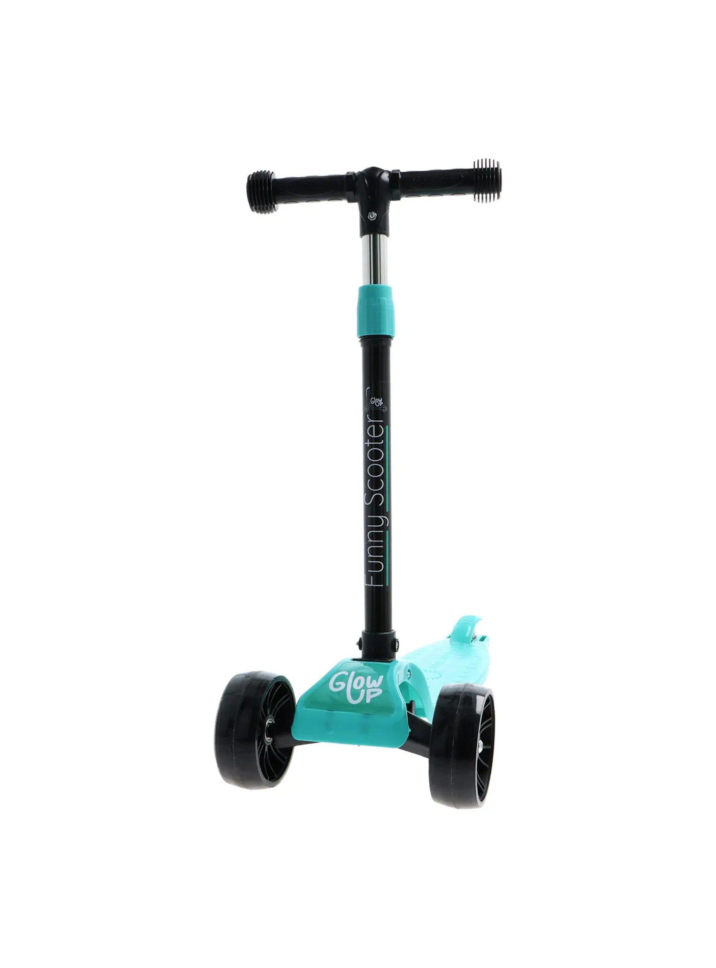 Scooter Plegable Infantil Ajustable Hasta 50 Kg Turquesa-2