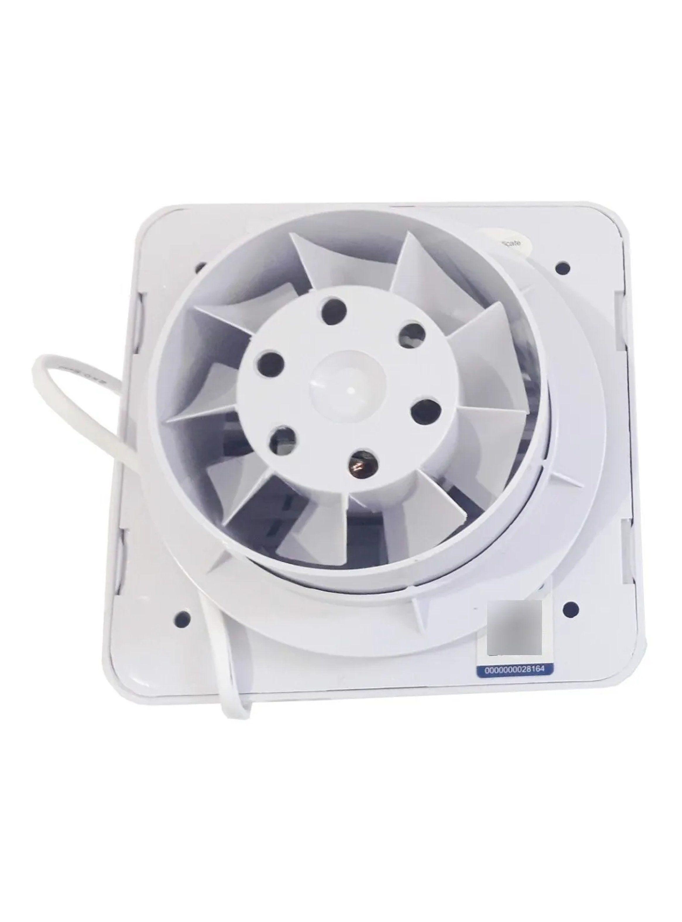 Ventilador Extractor de Aire Eléctrico 6 Pulgadas Blanco-3