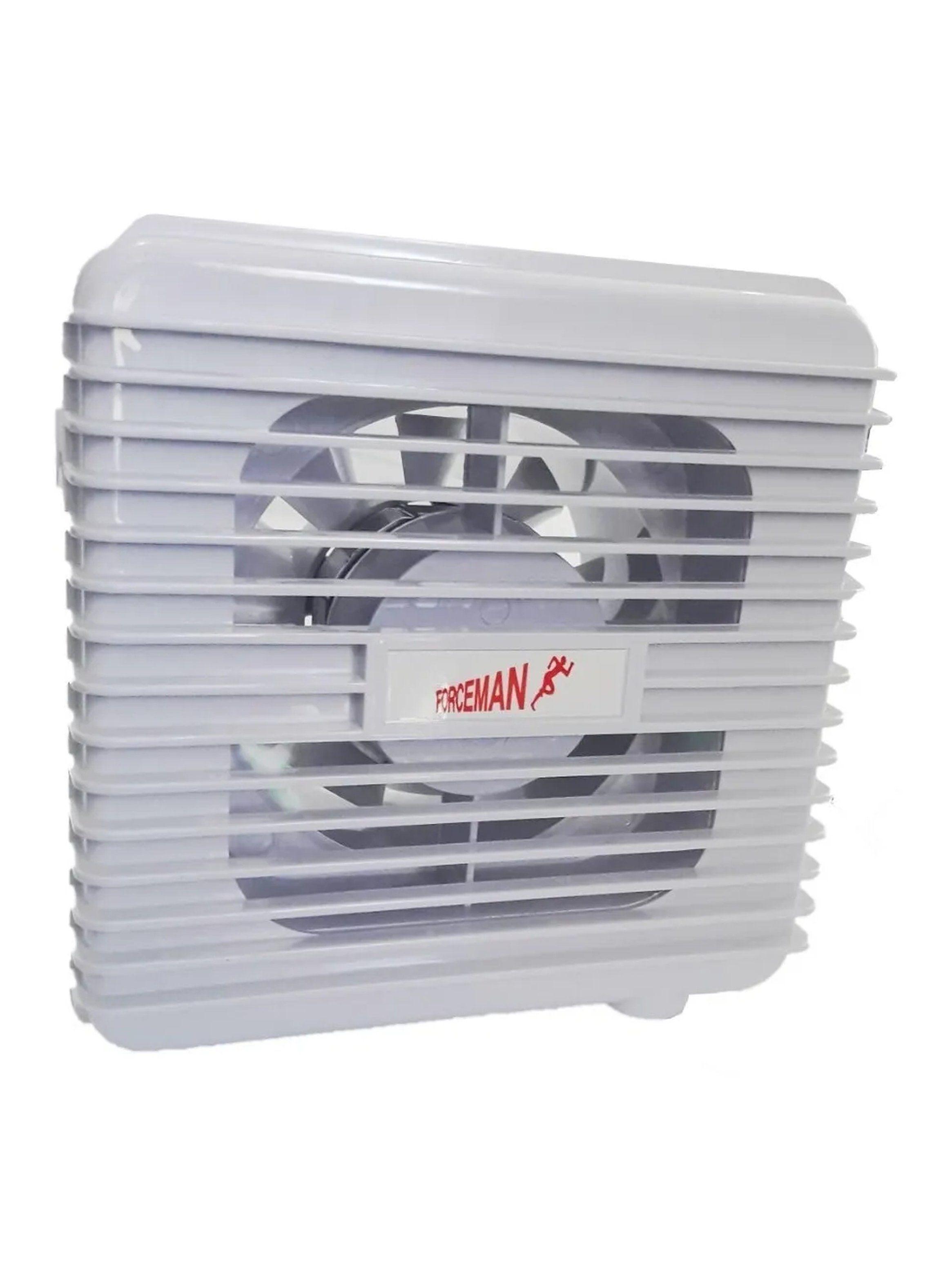 Ventilador Extractor de Aire Eléctrico 6 Pulgadas Blanco-4