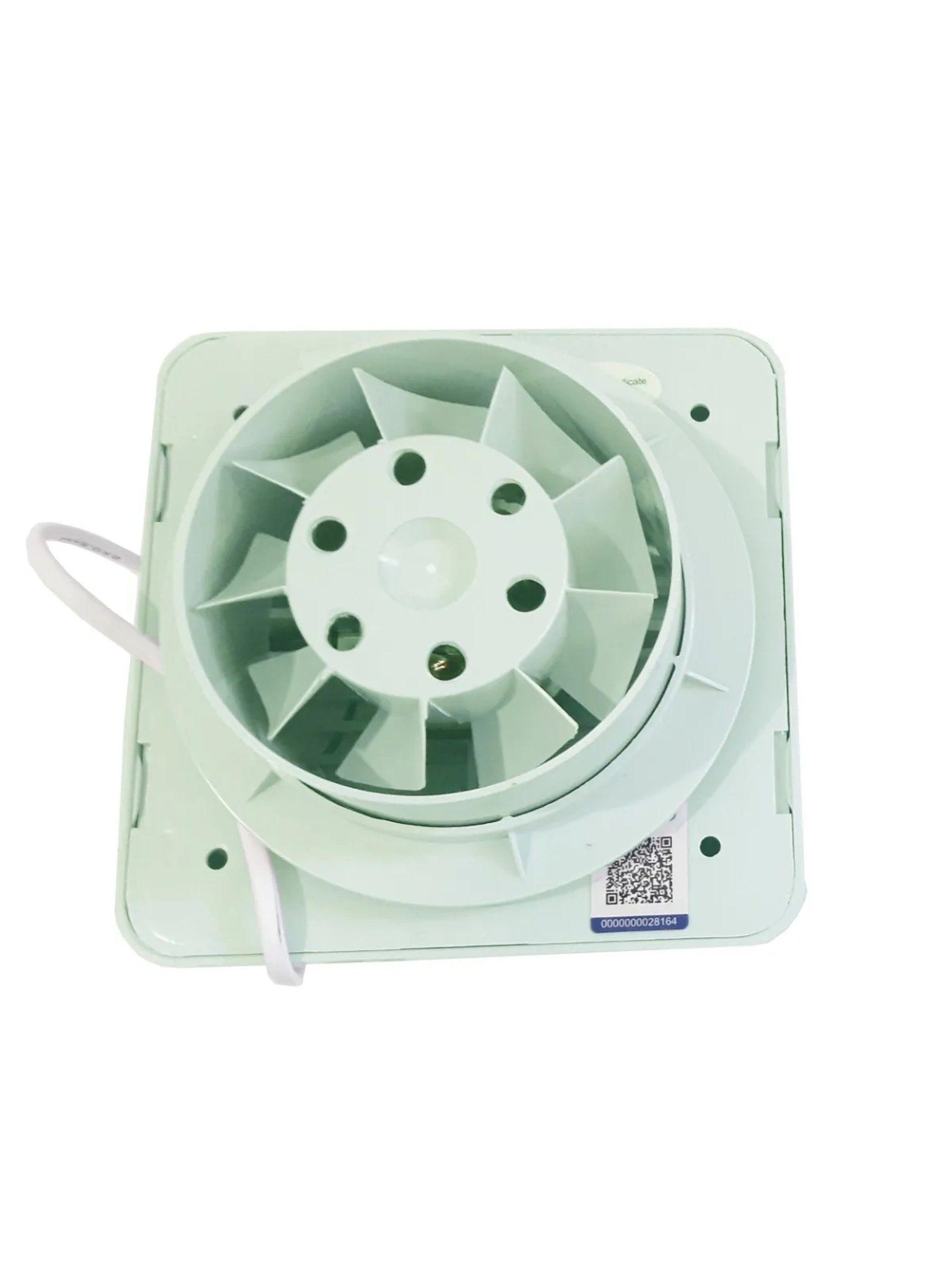 Ventilador Extractor de Aire Eléctrico 6 Pulgadas Blanco-8