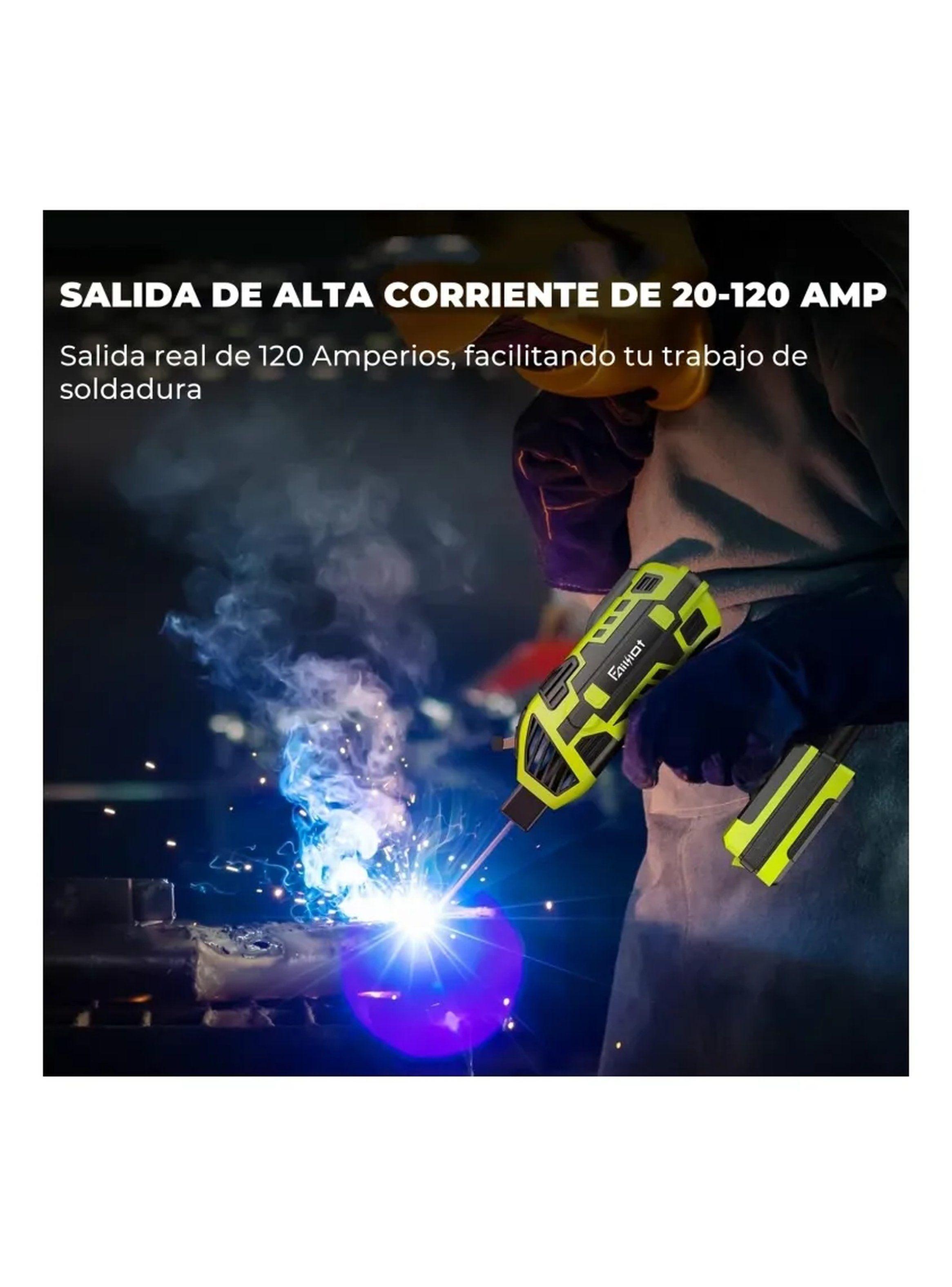 Soldador de Arco Portátil IGBT 20-120A Cobre Ajustable-4