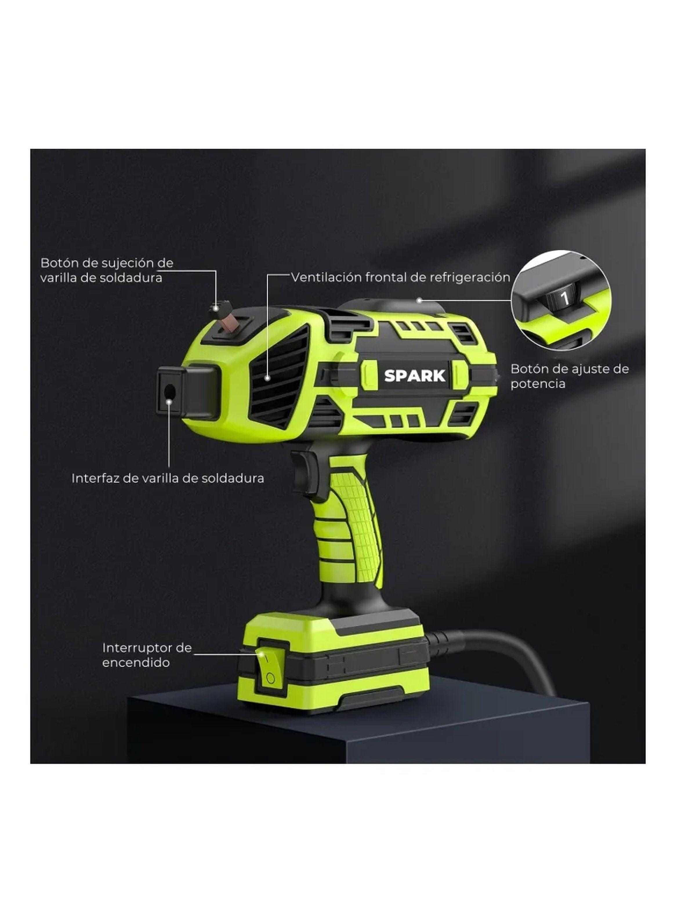 Soldador de Arco Portátil IGBT 20-120A Cobre Ajustable-8