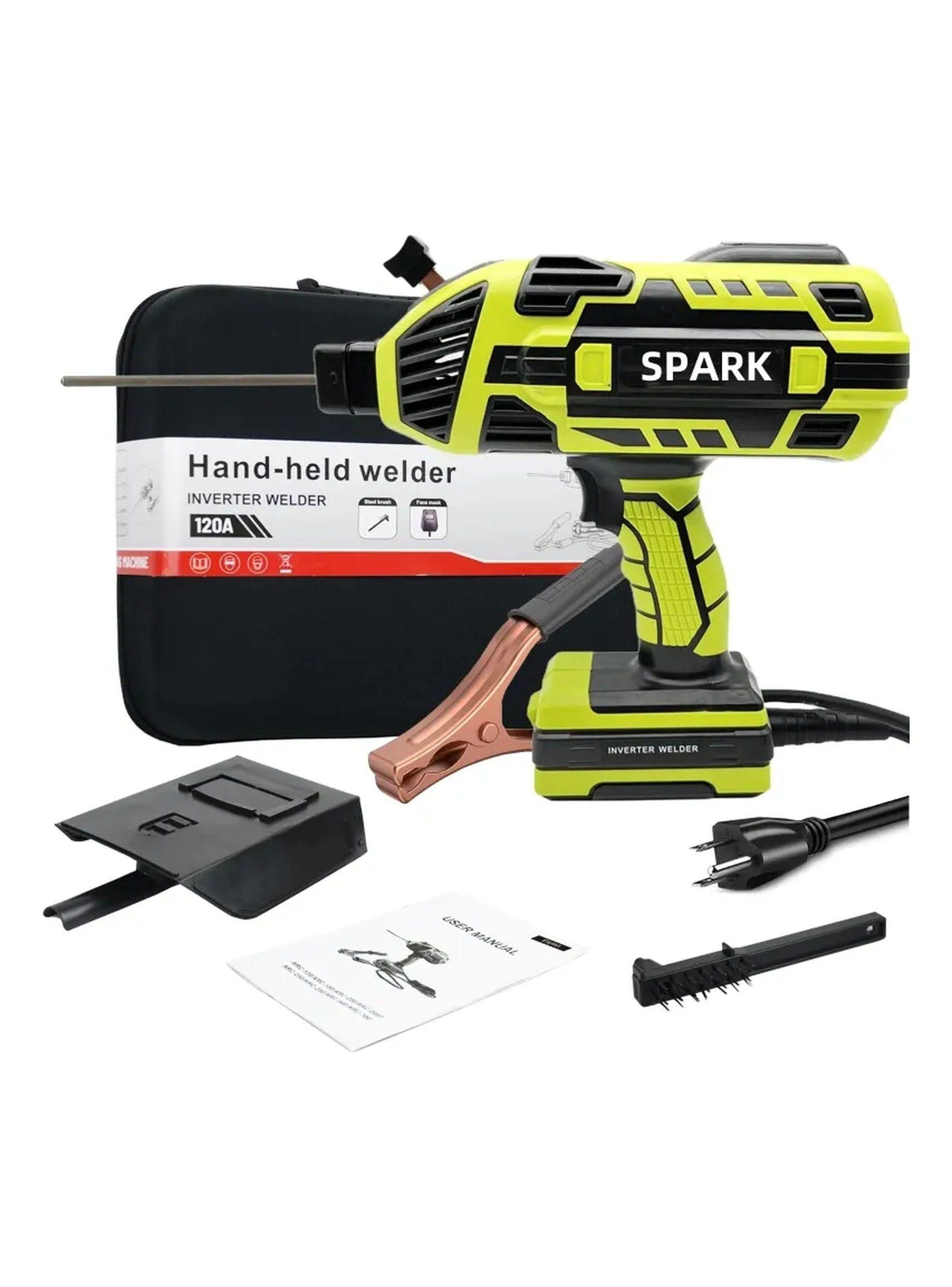 Soldador de Arco Portátil IGBT 20-120A Cobre Ajustable-9