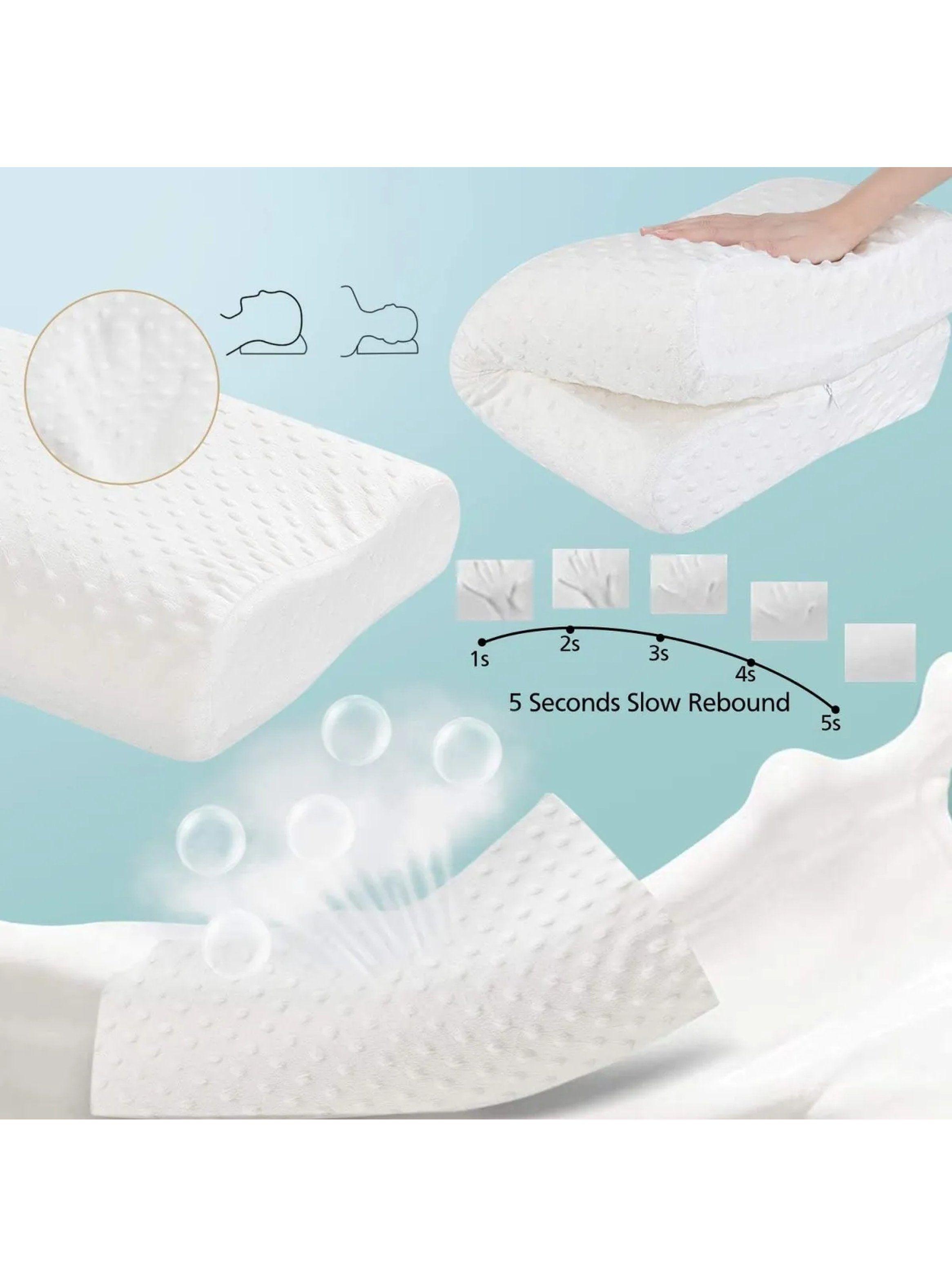 Almohada Ortopédica Espuma de Memoria Antidolor Cervical-3
