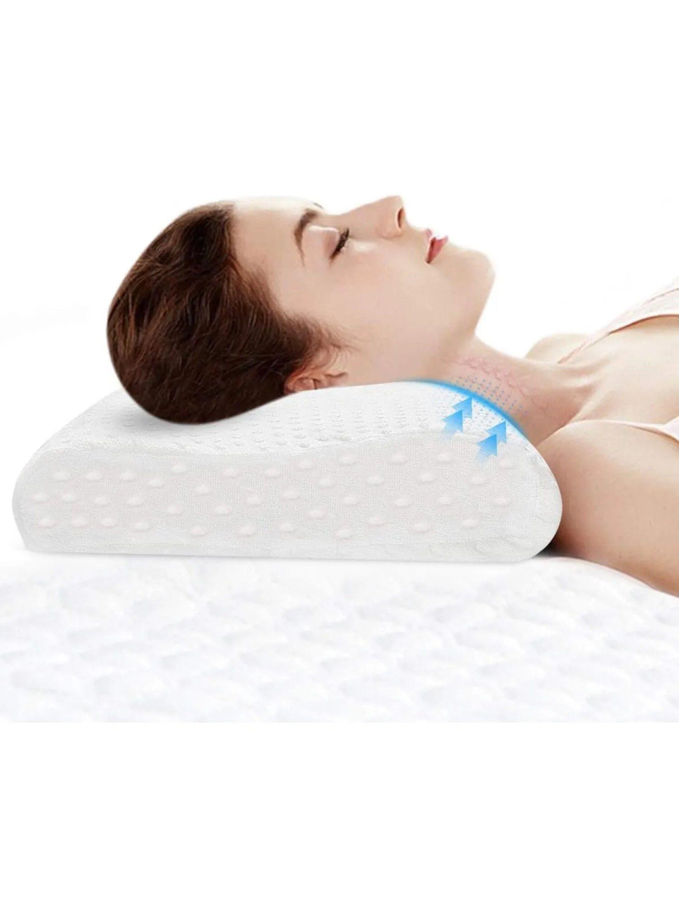 Almohada Ortopédica Espuma de Memoria Antidolor Cervical-7