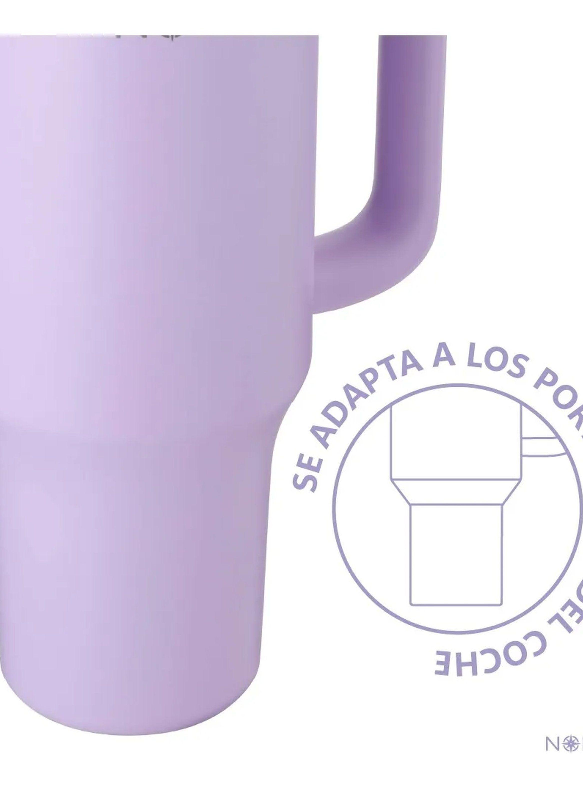 Taza Térmica Acero Inoxidable 1.2L Aislamiento al Vacío Lavanda-5
