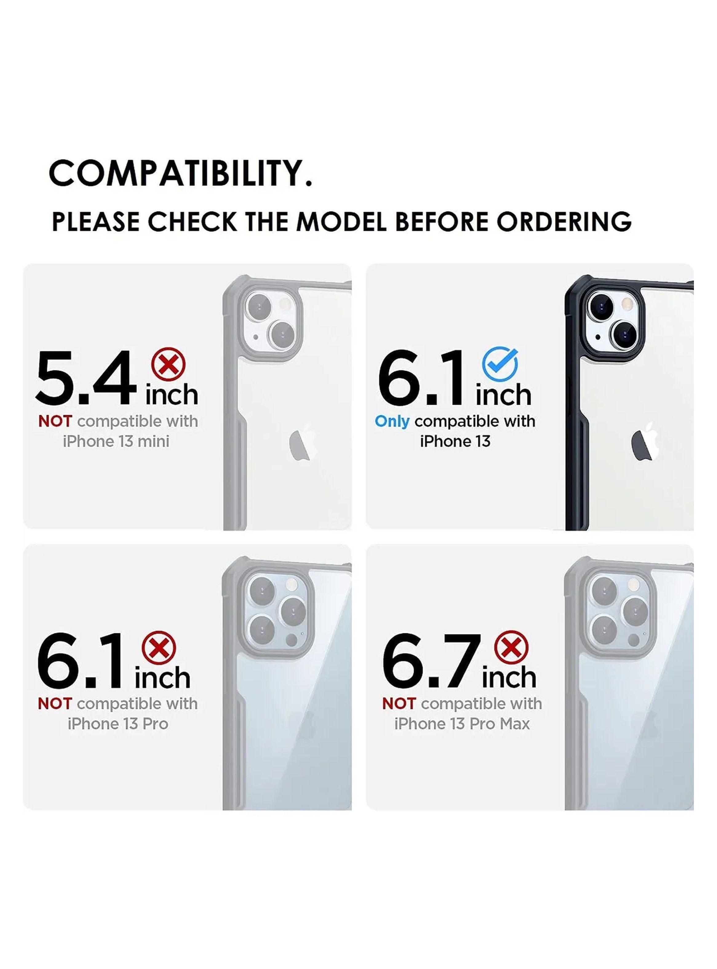 Funda Protectora Antigolpes para iPhone 13 | Resistencia Grado Militar MIL-STD-810H-7