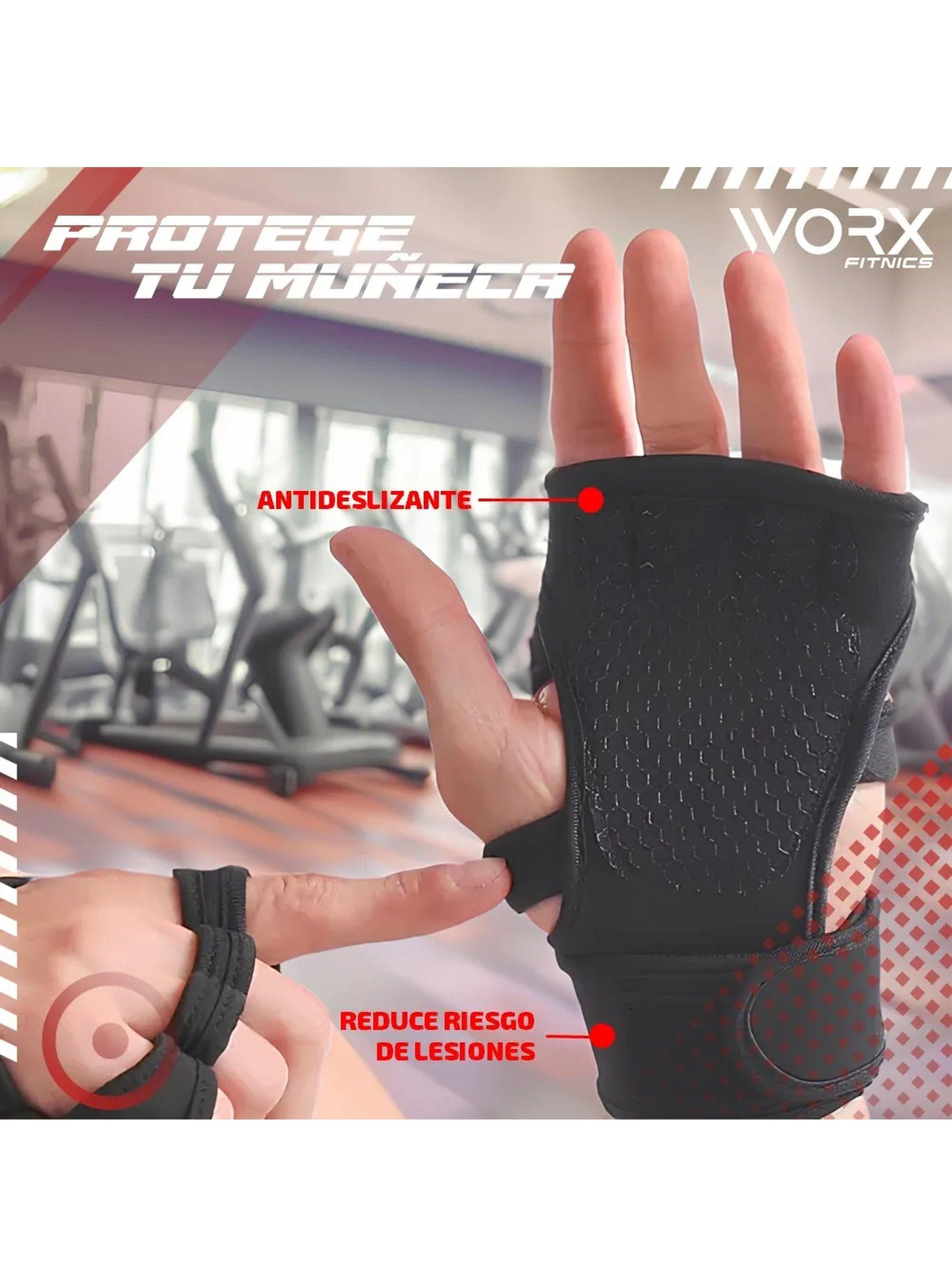 Guantes Deportivos Antideslizantes Protección Muñeca Talla L-2