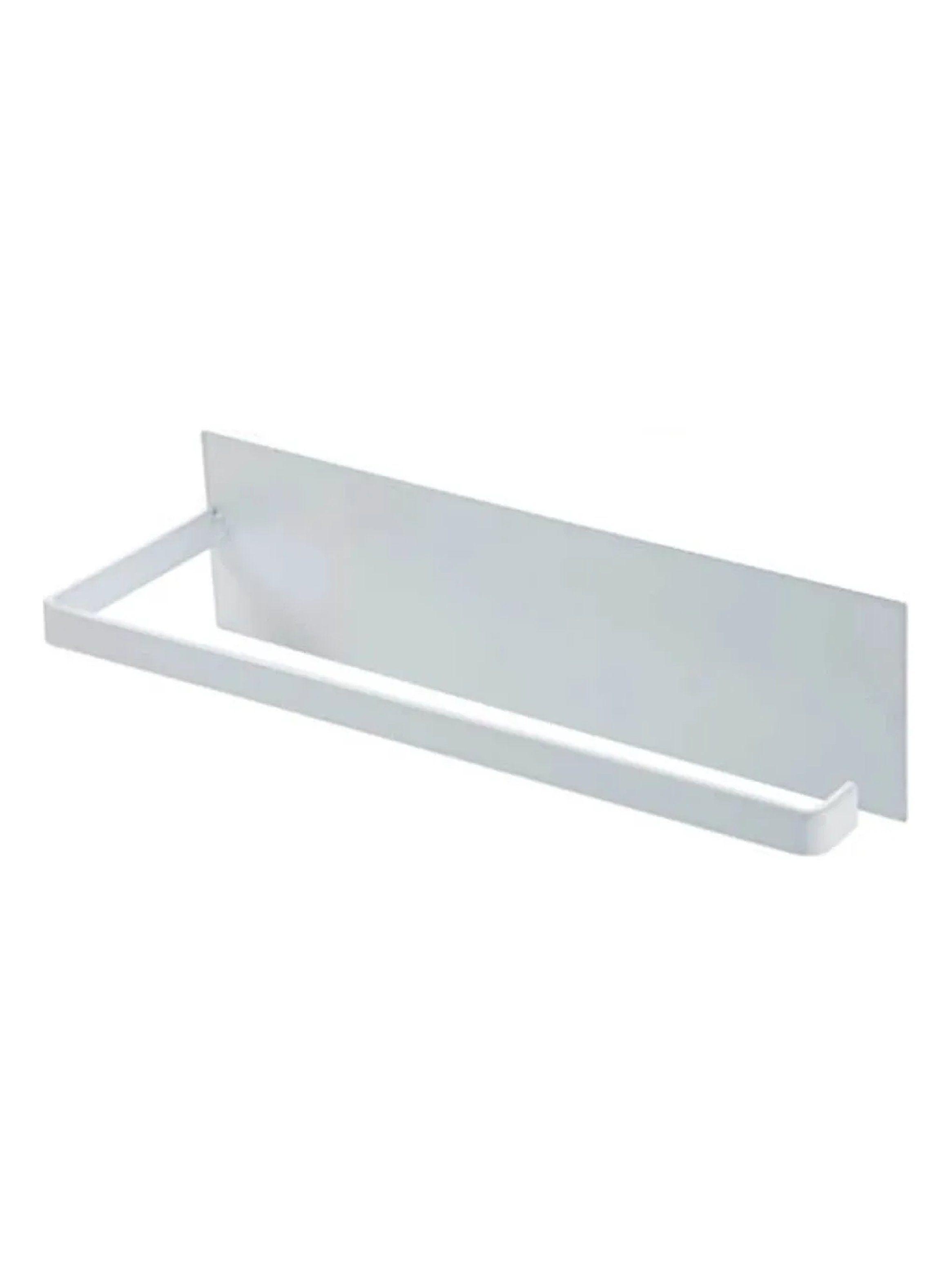 Porta Rollos de Papel Metálico Negro Autoadhesivo-3