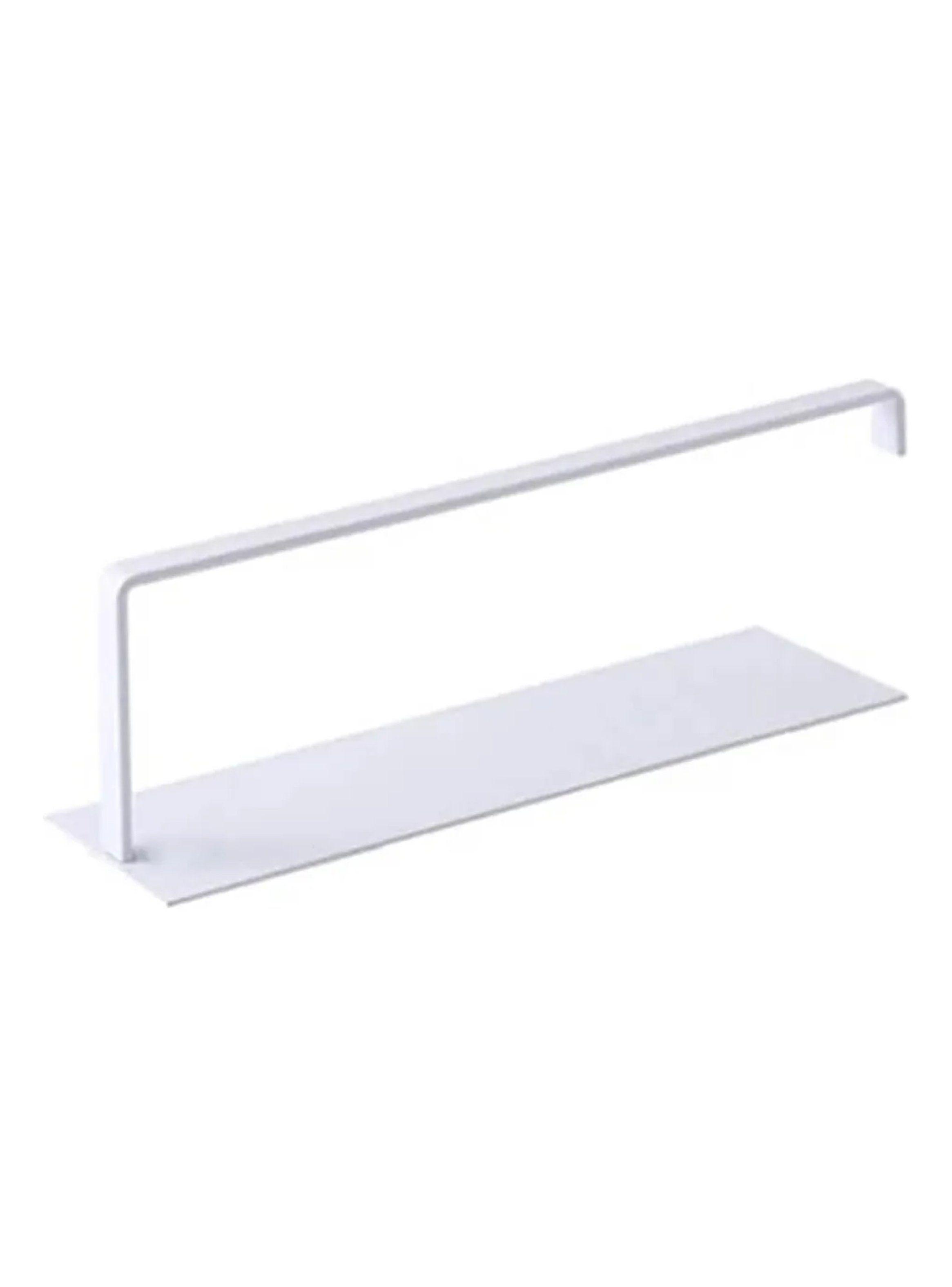 Porta Rollos de Papel Metálico Negro Autoadhesivo-4