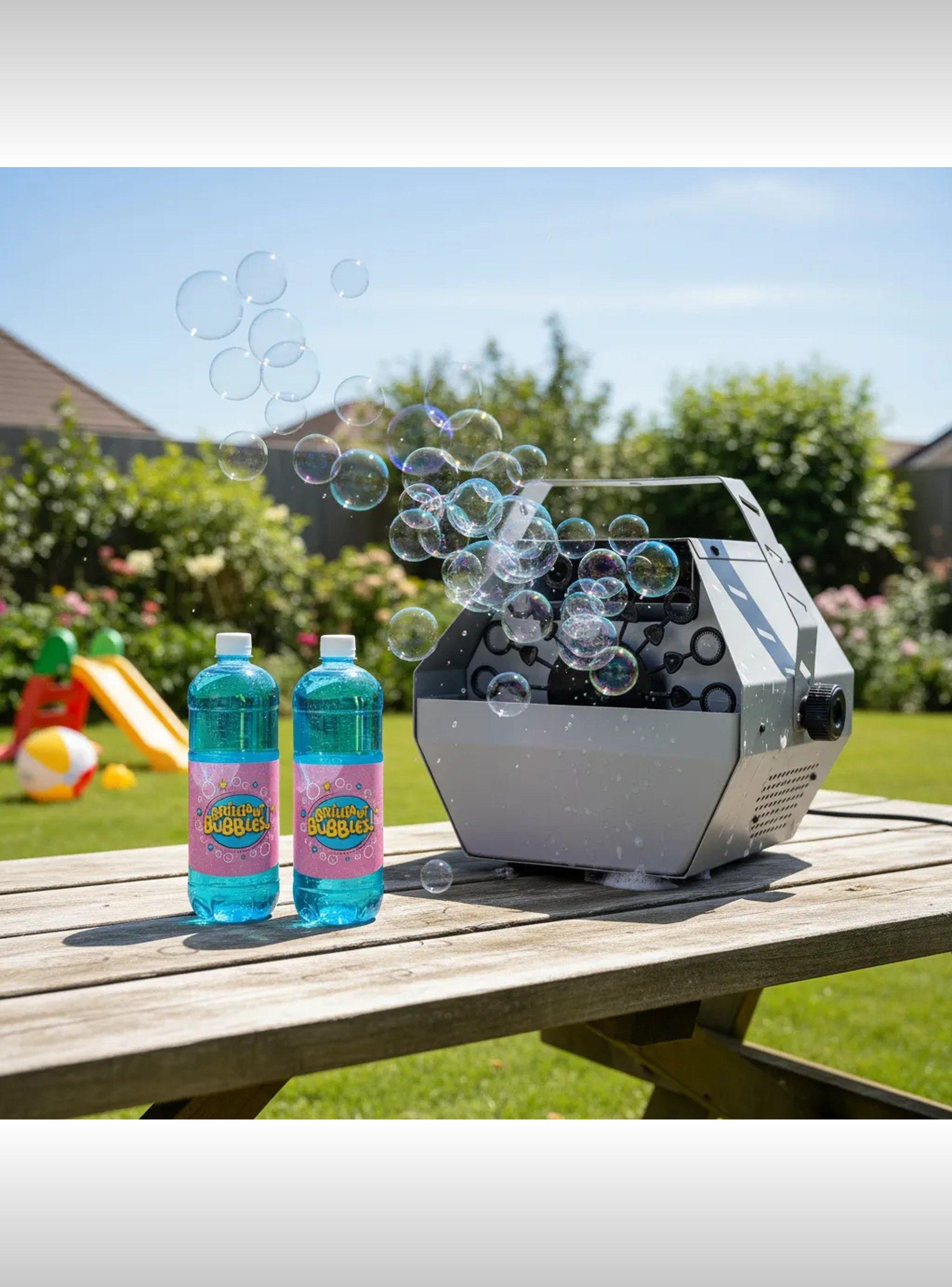 Máquina de Burbujas Eléctrica con Recipientes de Líquido-2