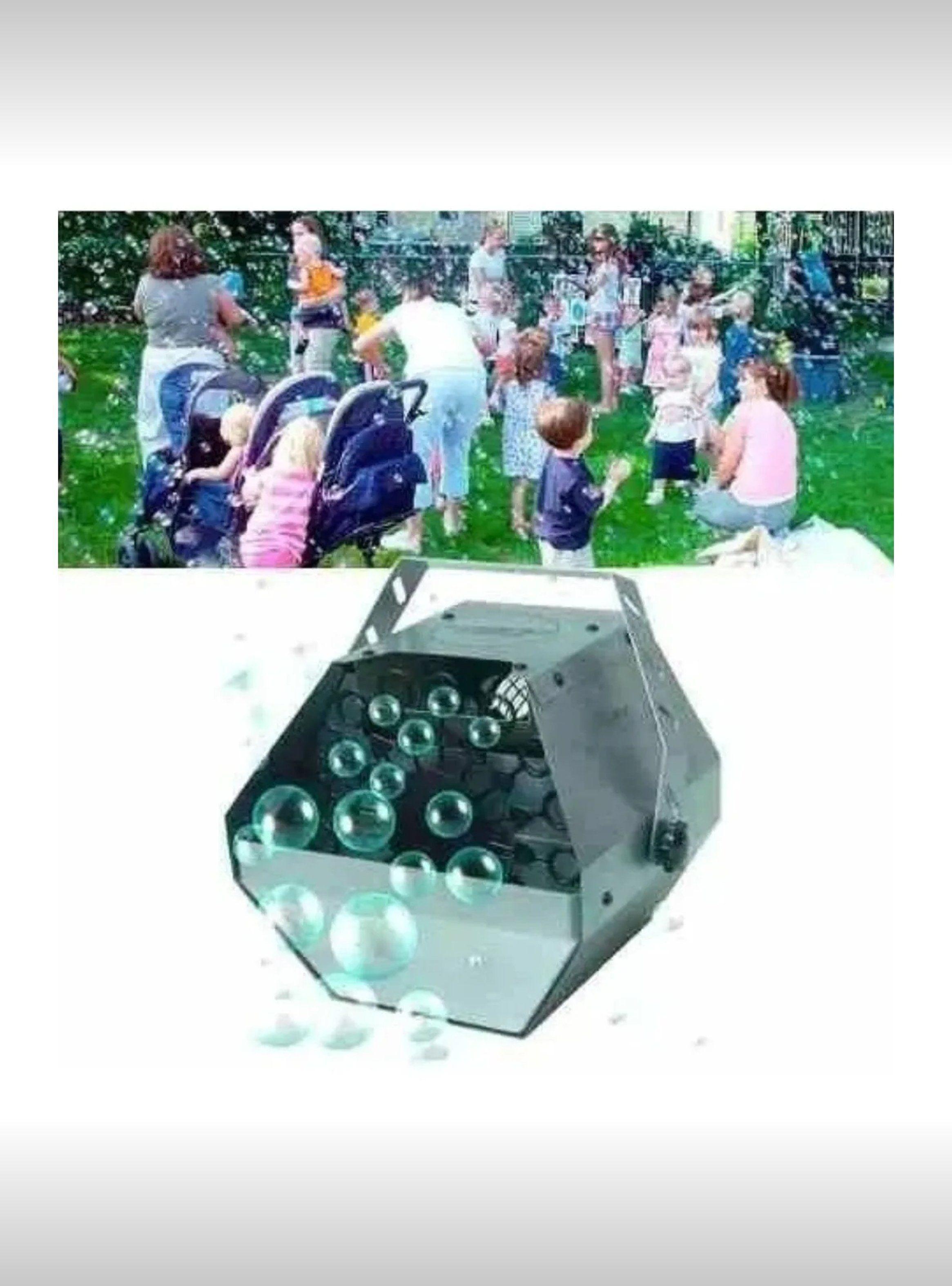 Máquina de Burbujas Eléctrica con Recipientes de Líquido-5