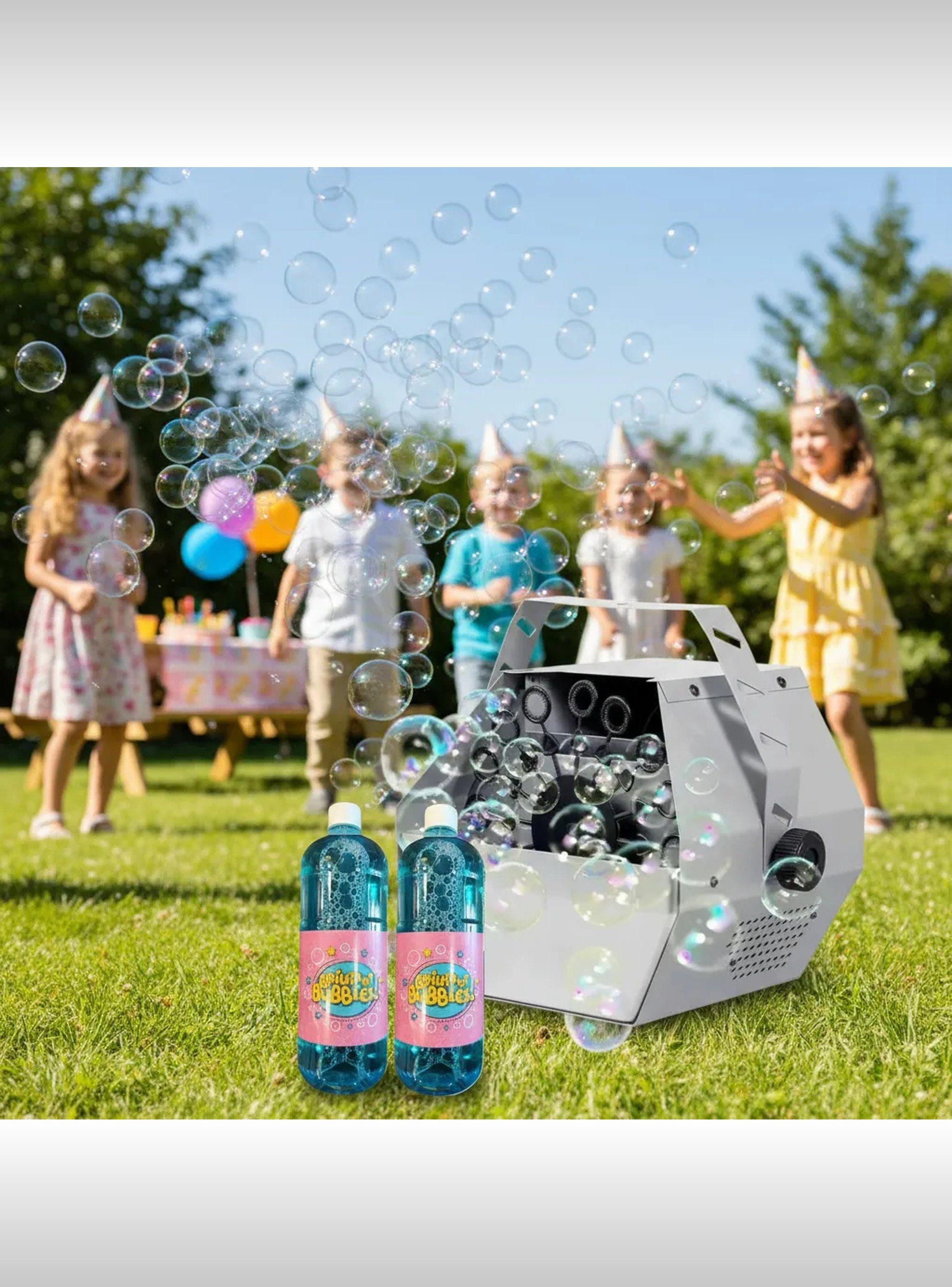 Máquina de Burbujas Eléctrica con Recipientes de Líquido-7