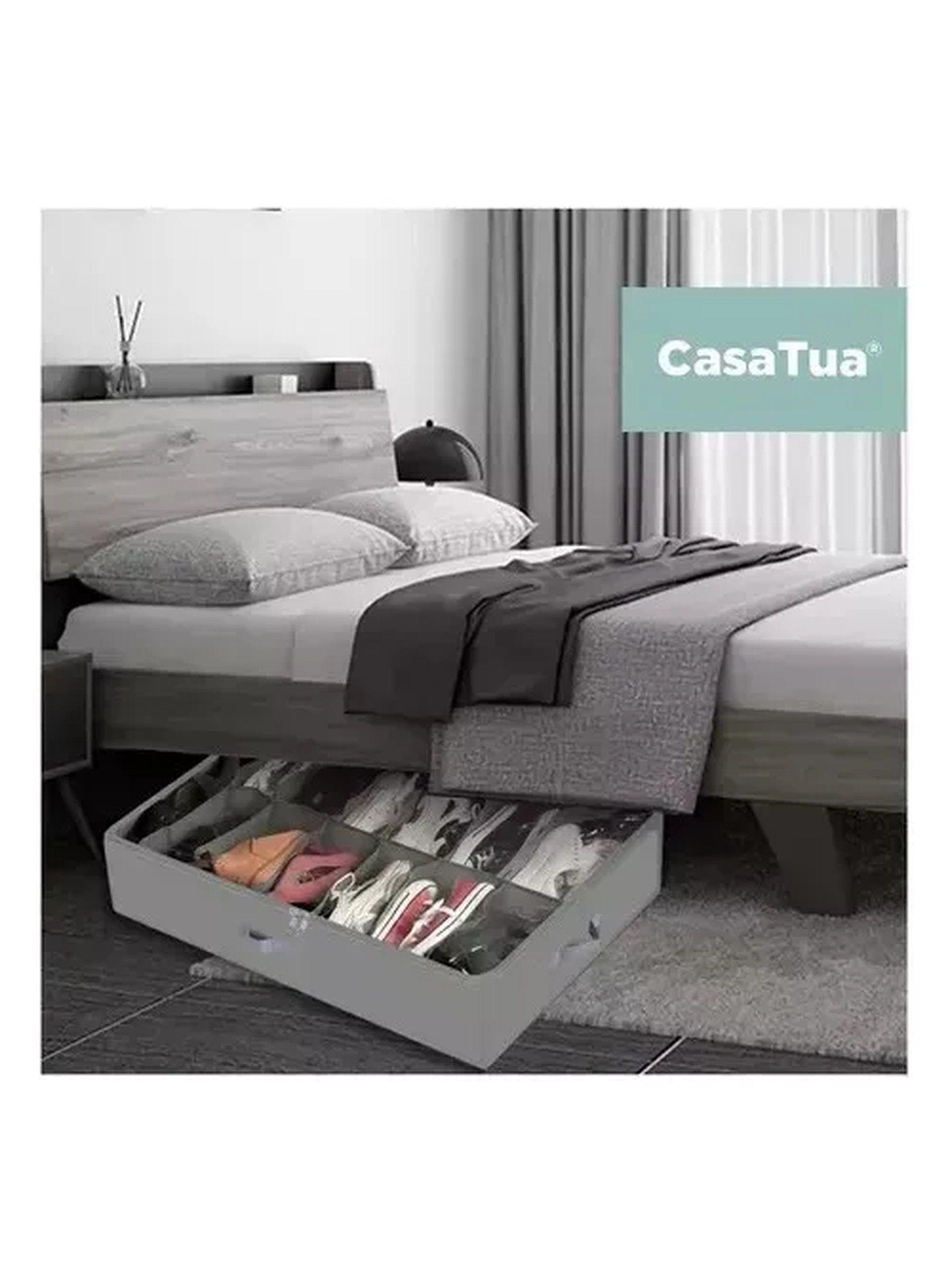 Caja Organizadora de Zapatos Tela TNT Transpirable Transparente-1
