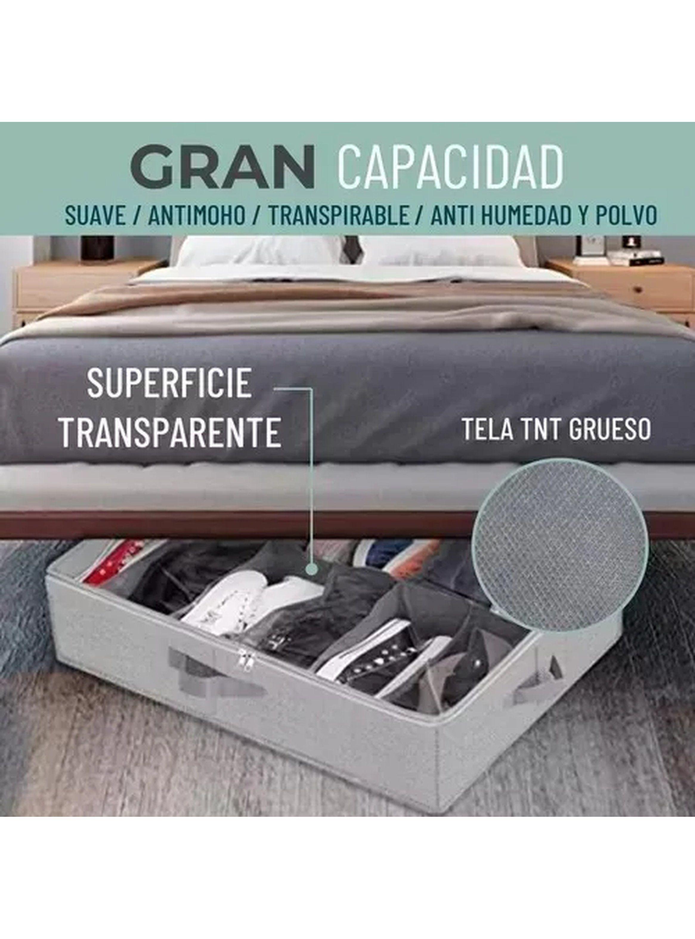 Caja Organizadora de Zapatos Tela TNT Transpirable Transparente-2