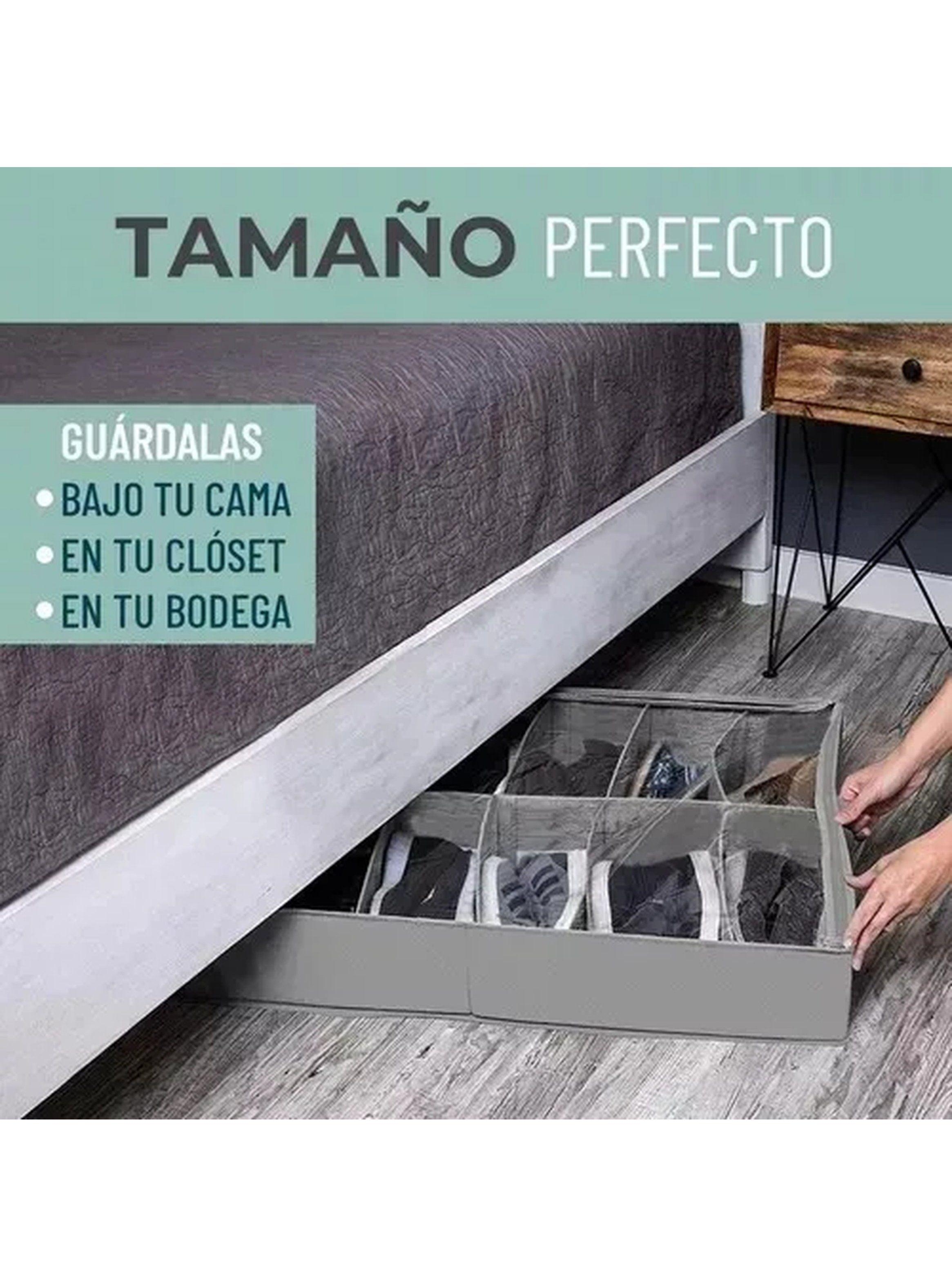 Caja Organizadora de Zapatos Tela TNT Transpirable Transparente-3