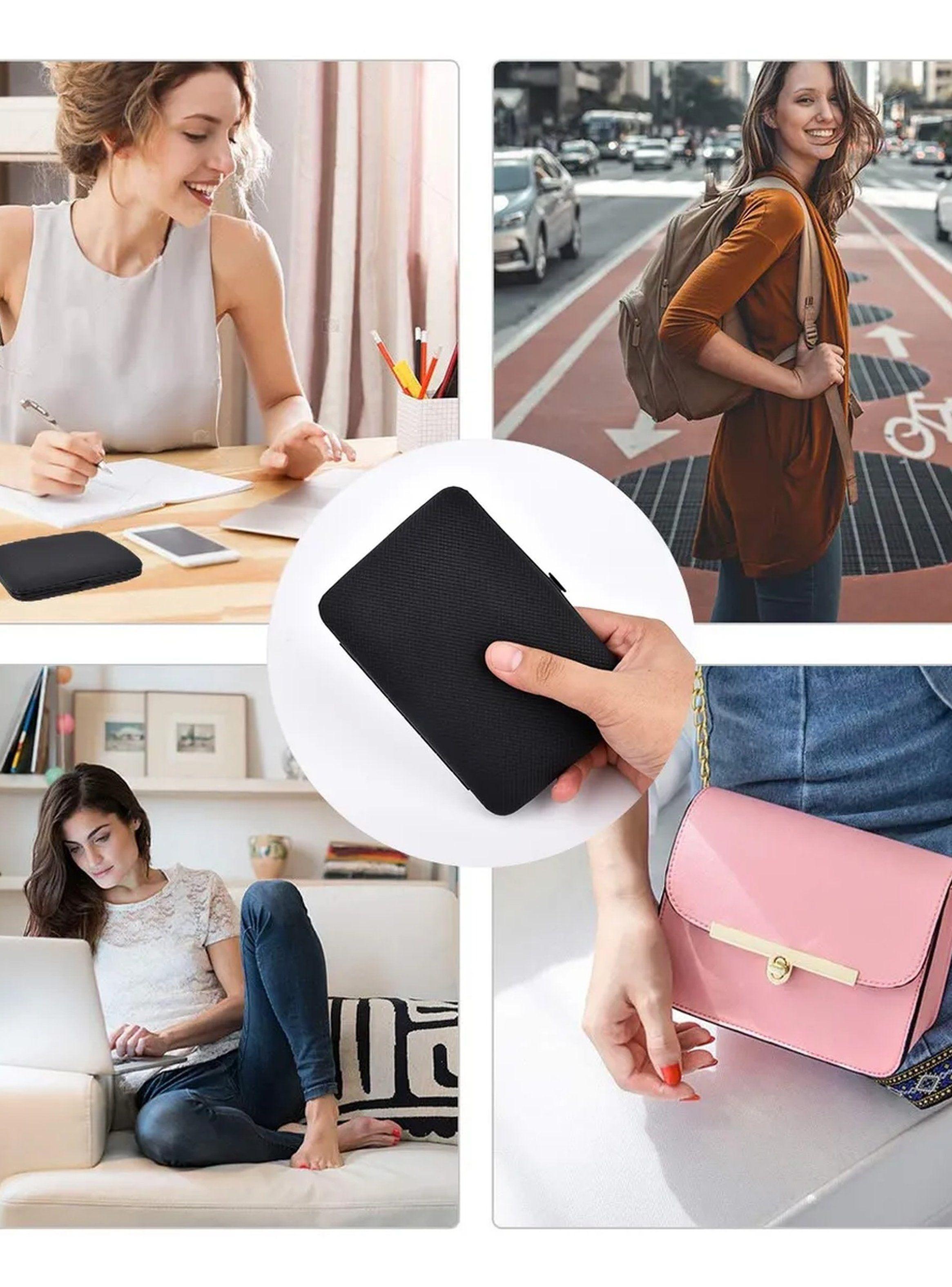 Set de Manicura y Pedicura Acero Inoxidable Negro 20 Piezas-7