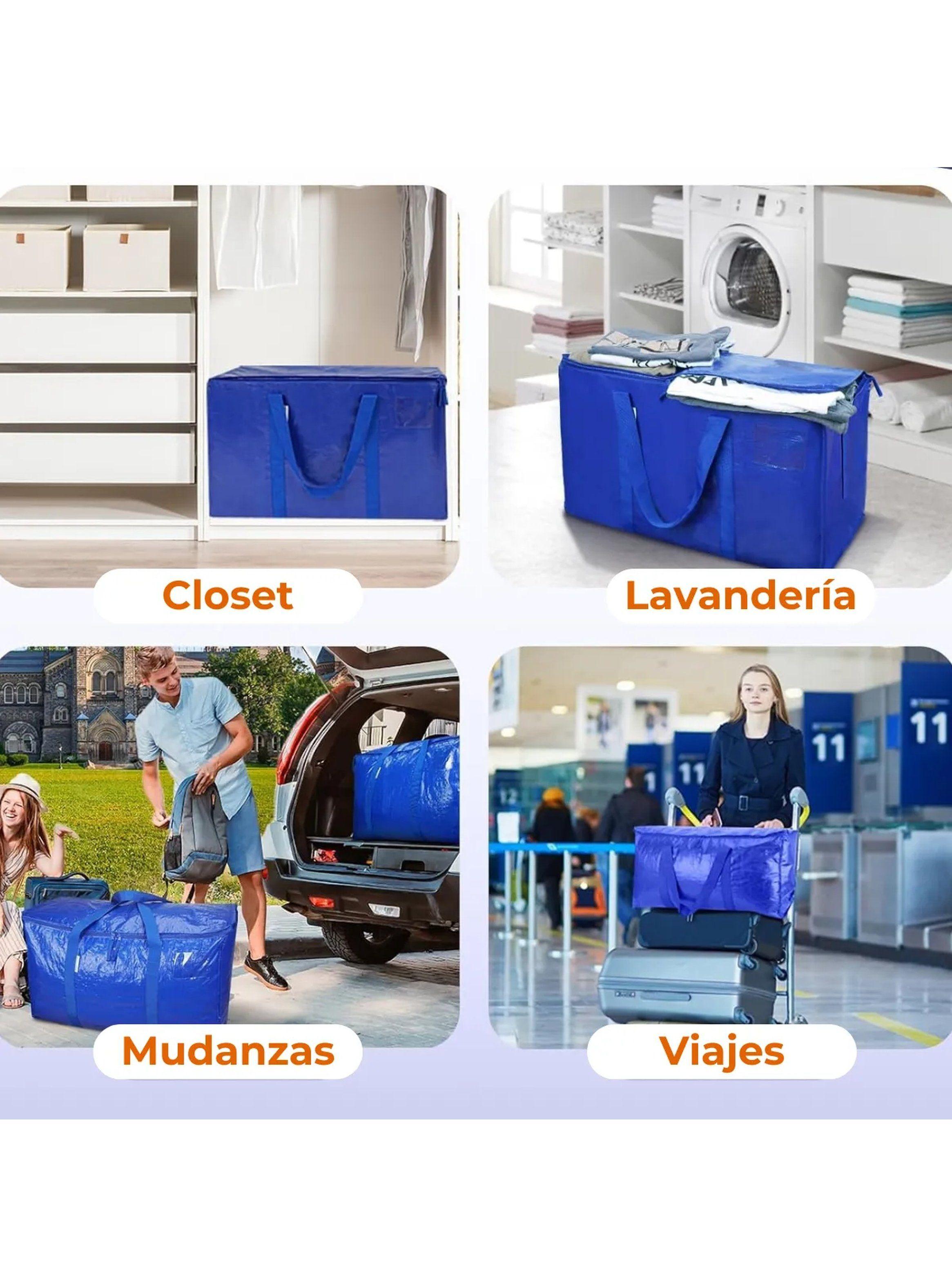 Bolsa de Almacenamiento Resistente al Agua Doble Cierre Pack 2-7