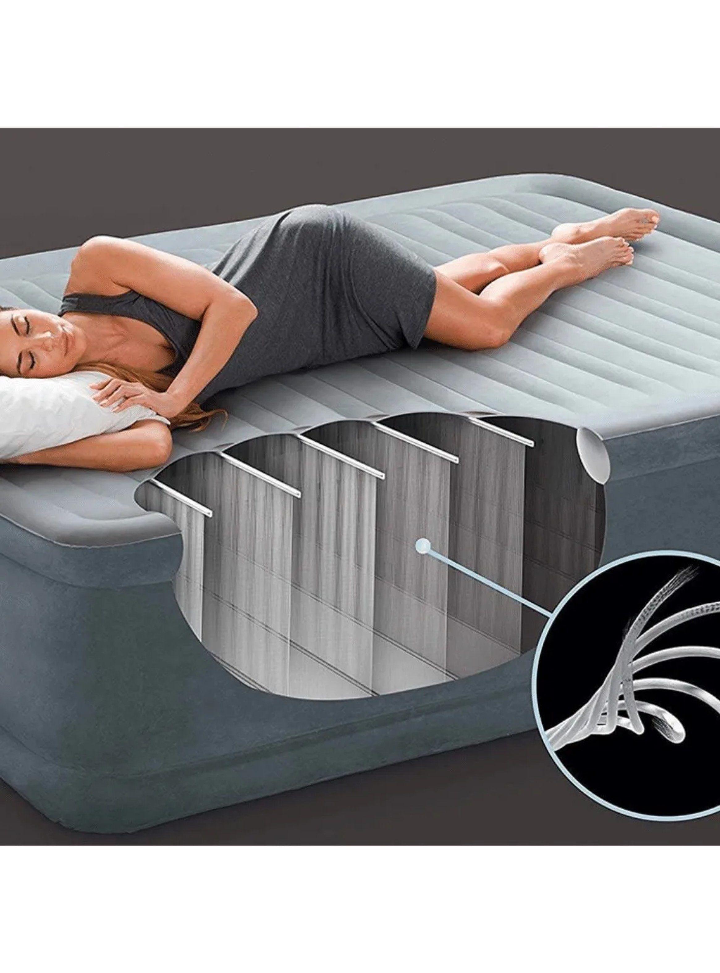 Colchón Inflable Individual Altura Extra Bomba Integrada-4