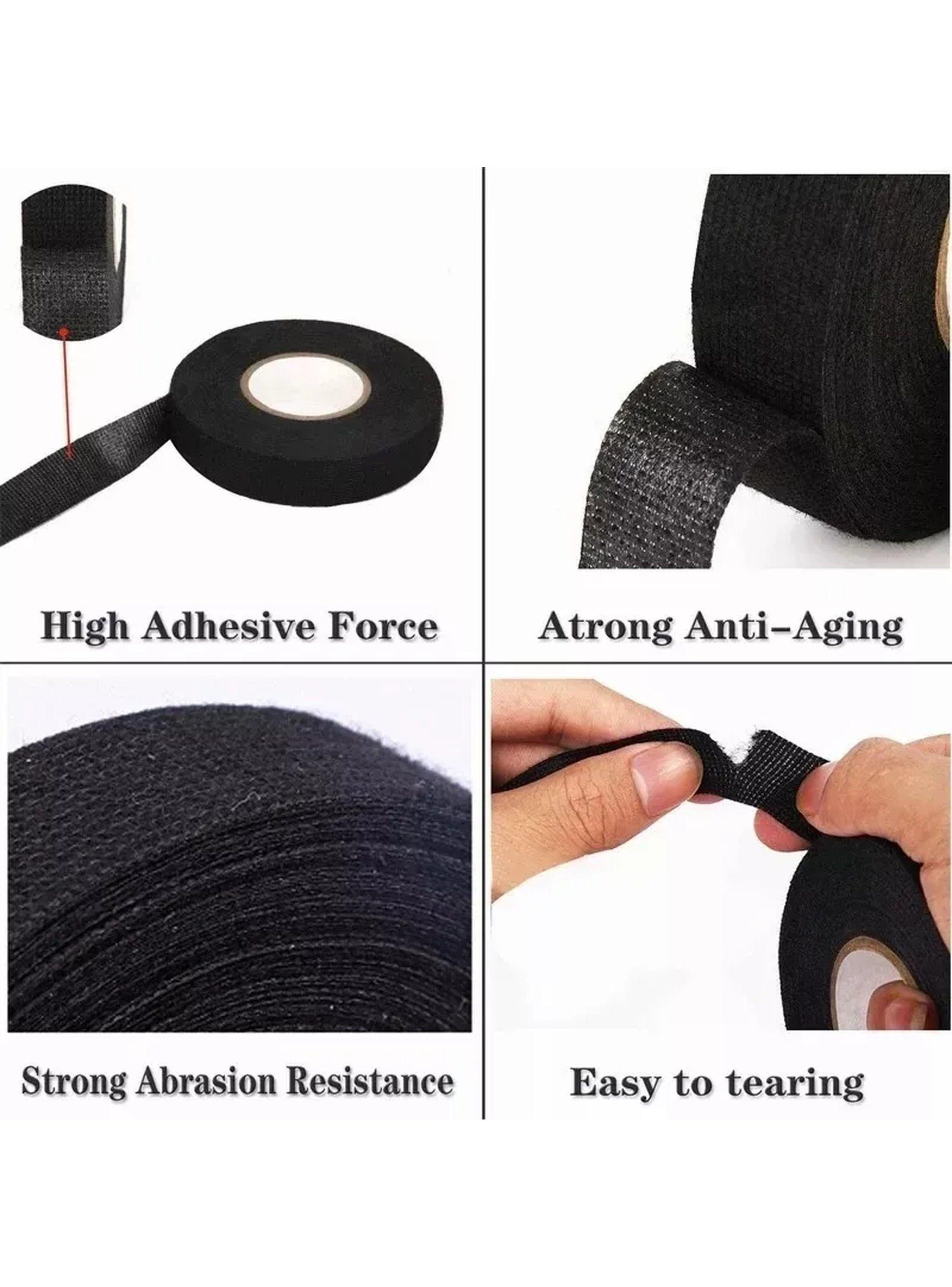 Cinta Adhesiva de Tela Automotriz 19mm x 15m | 10 Unidades-2