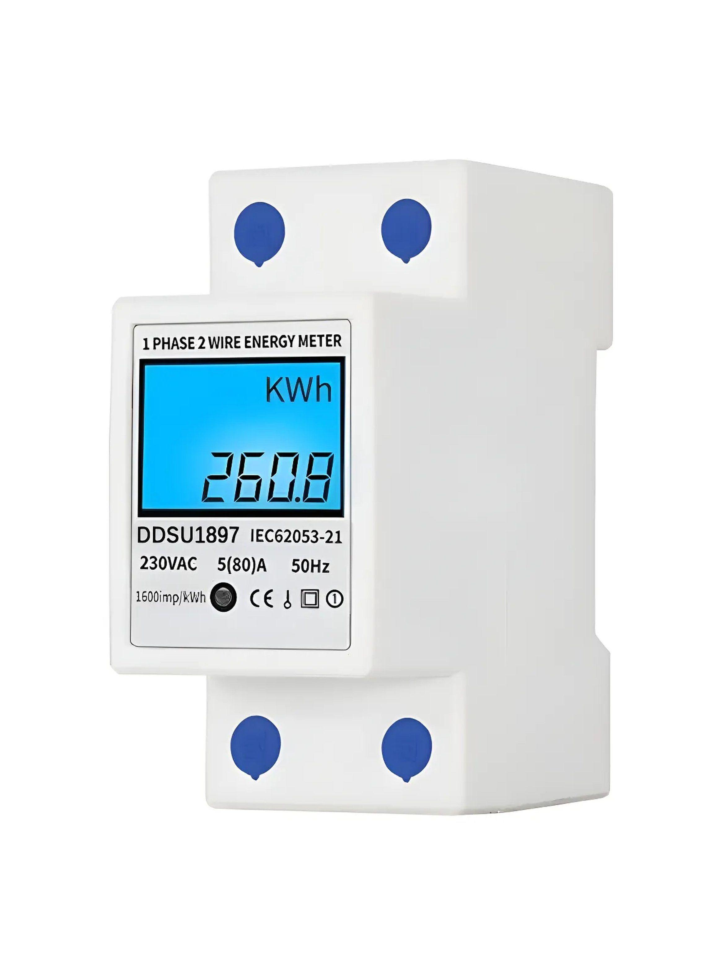 Medidor de Energía Electrónico Monofásico DDSU1897 230V 50Hz-0