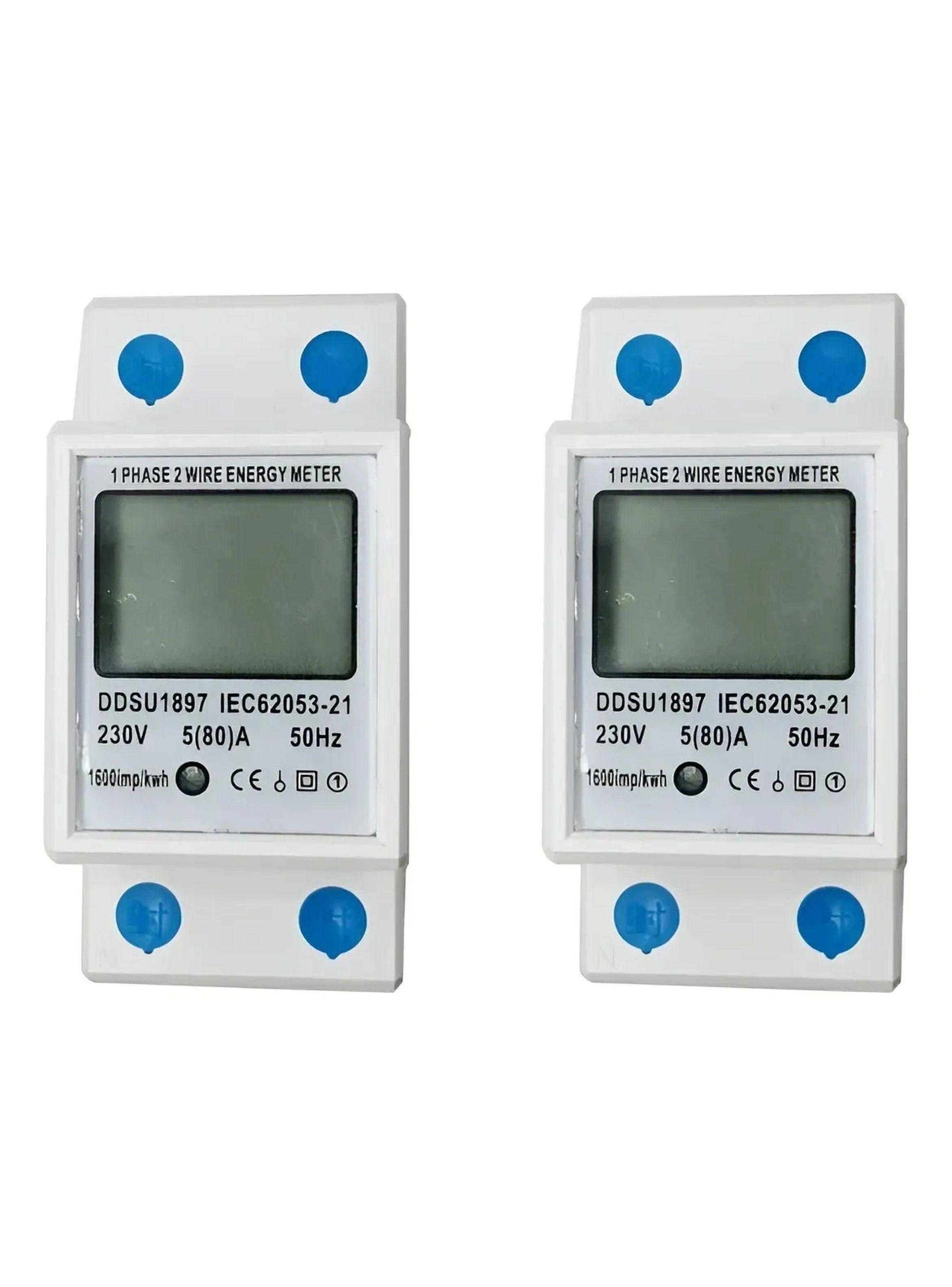 Medidor de Energía Electrónico Monofásico DDSU1897 230V 50Hz-3