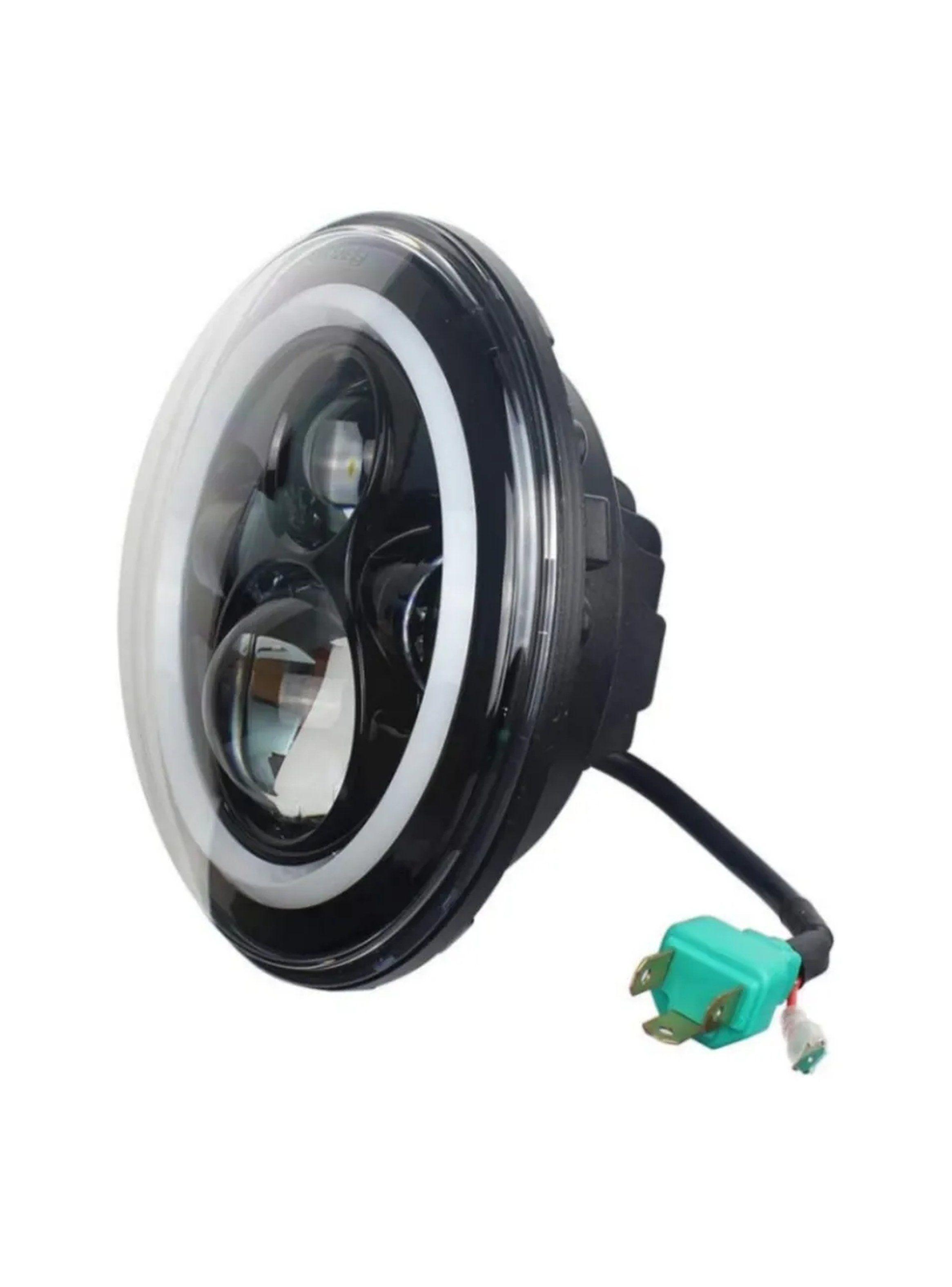 Luces LED Frontales Redondas 7" Compatibles con Jeep Wrangler-3