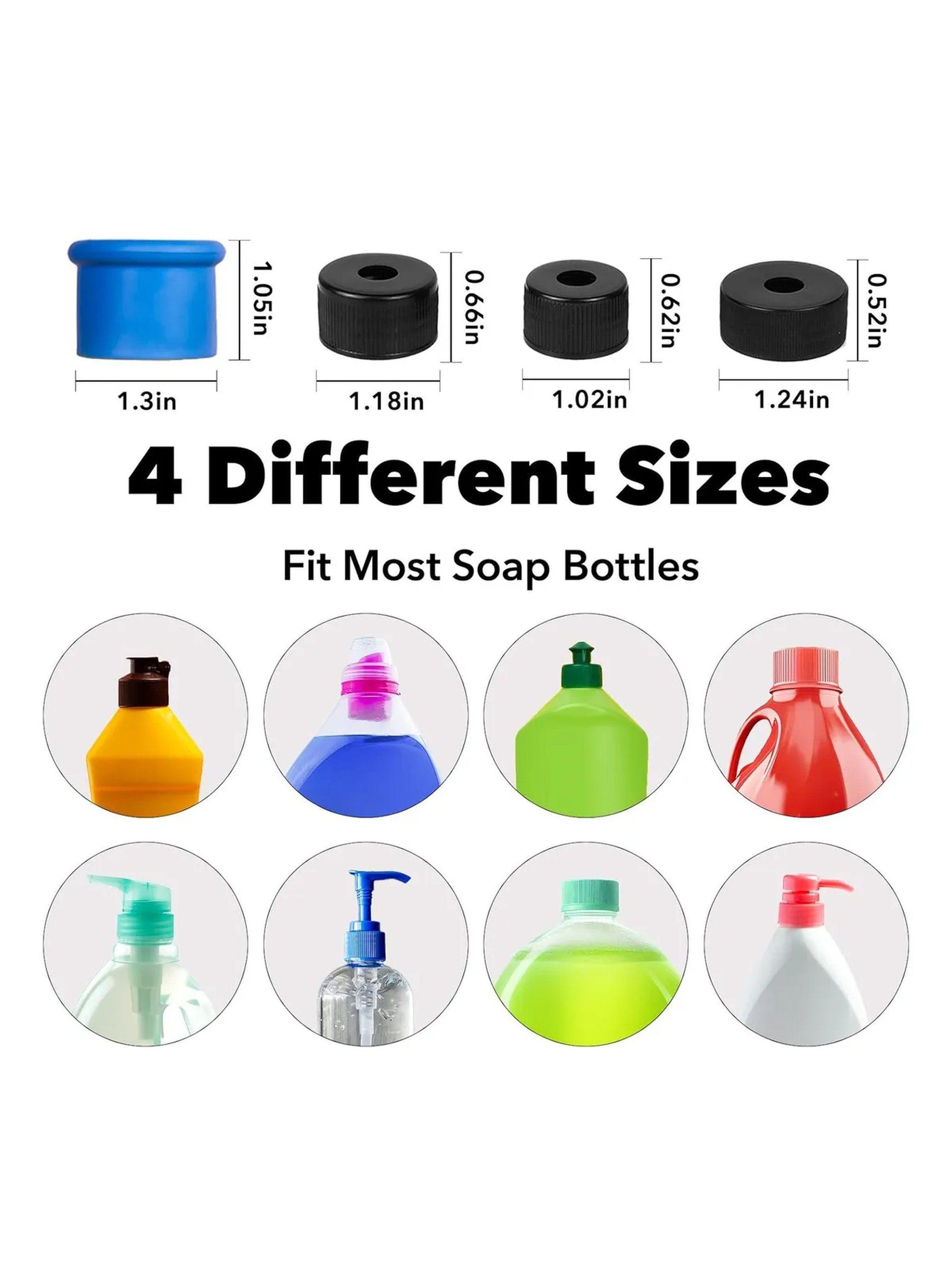 Dispensador de Jabón de Cocina con Boquilla de Acero Inoxidable ajuste universal-4