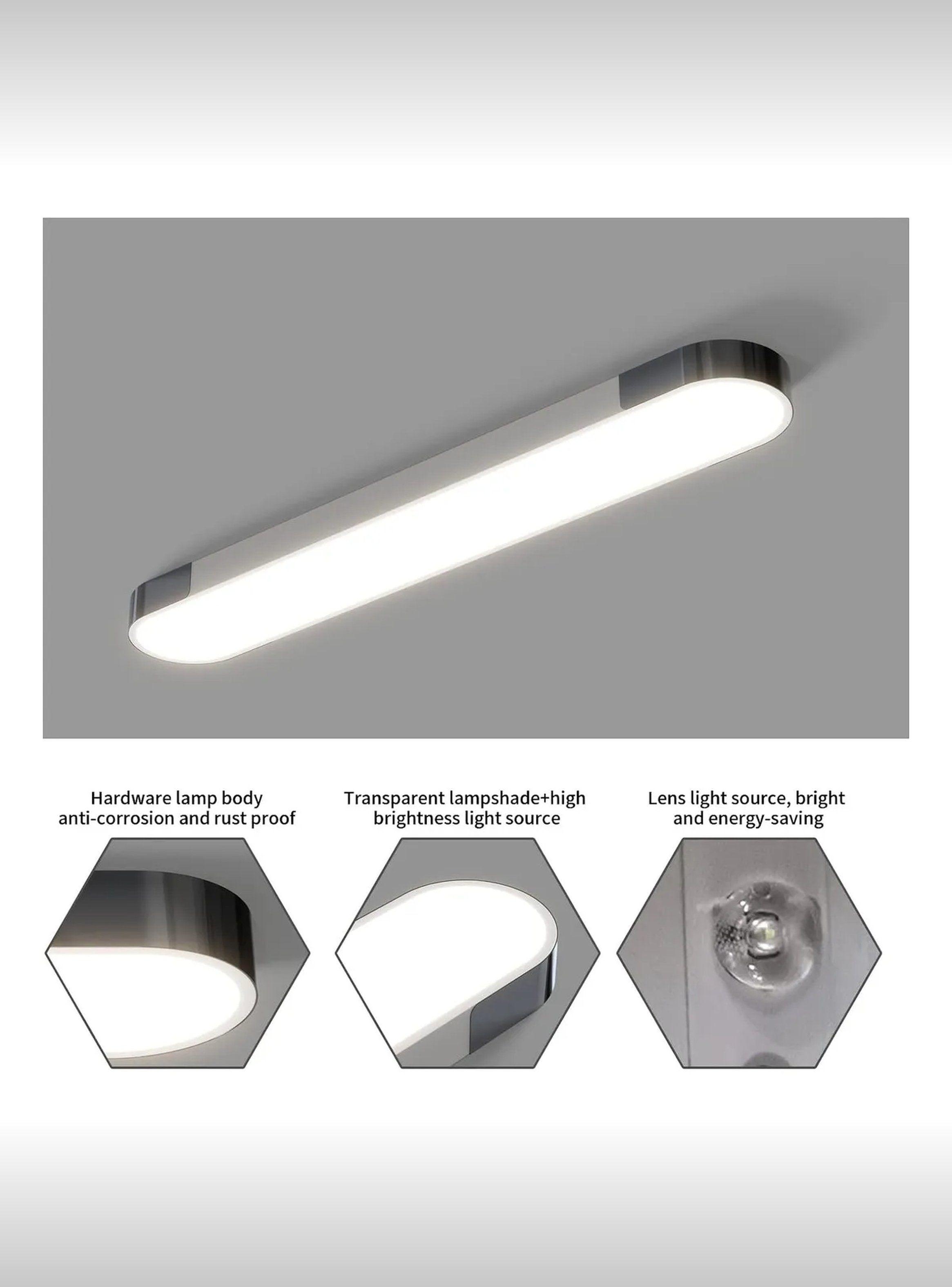 Lámpara LED Regulable Con Control Remoto Blanca Ajustable-1