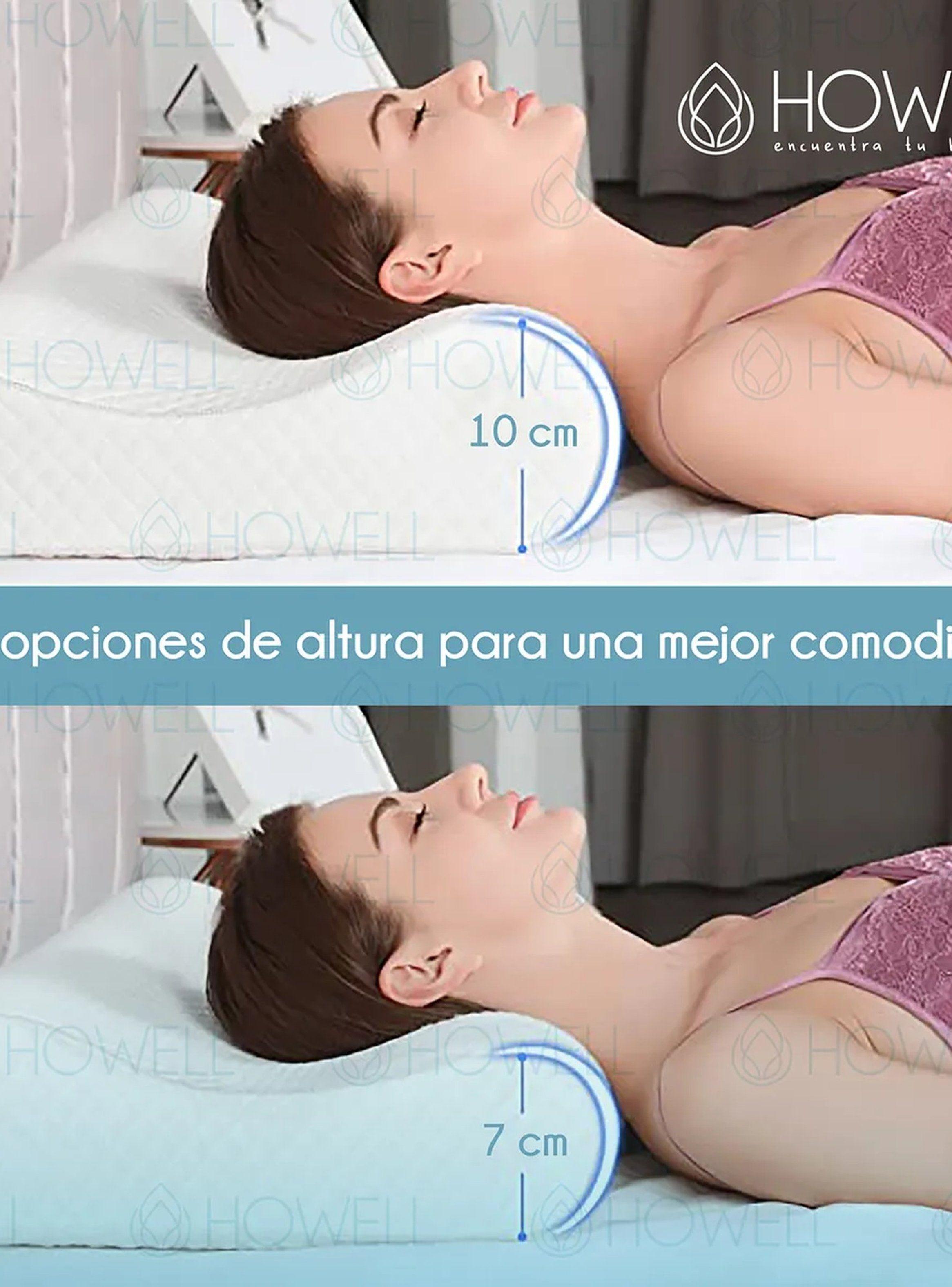 Almohada Terapéutica Ergonómica Viscoelástica Pack X2-3