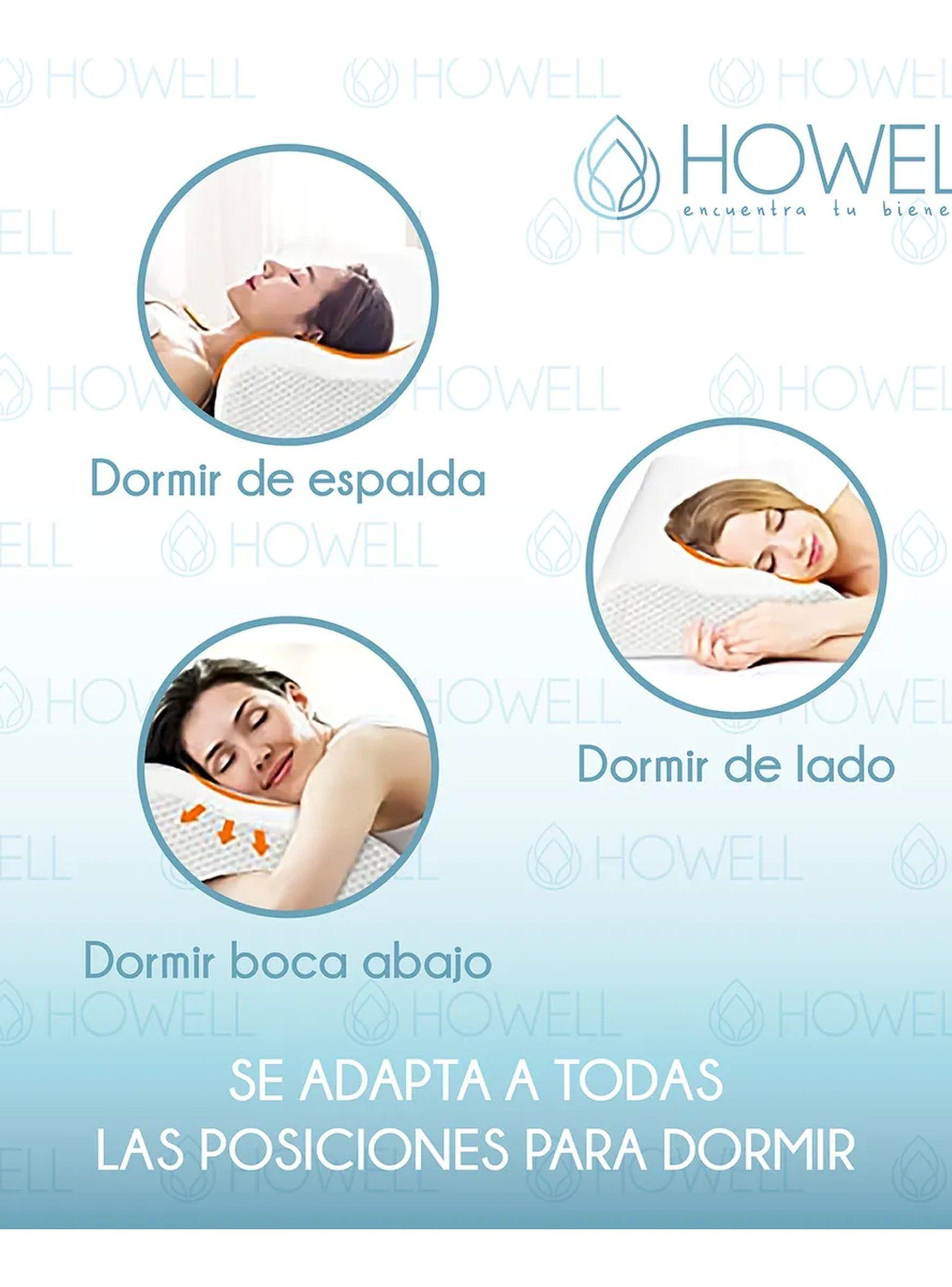 Almohada Terapéutica Ergonómica Viscoelástica Pack X2-5