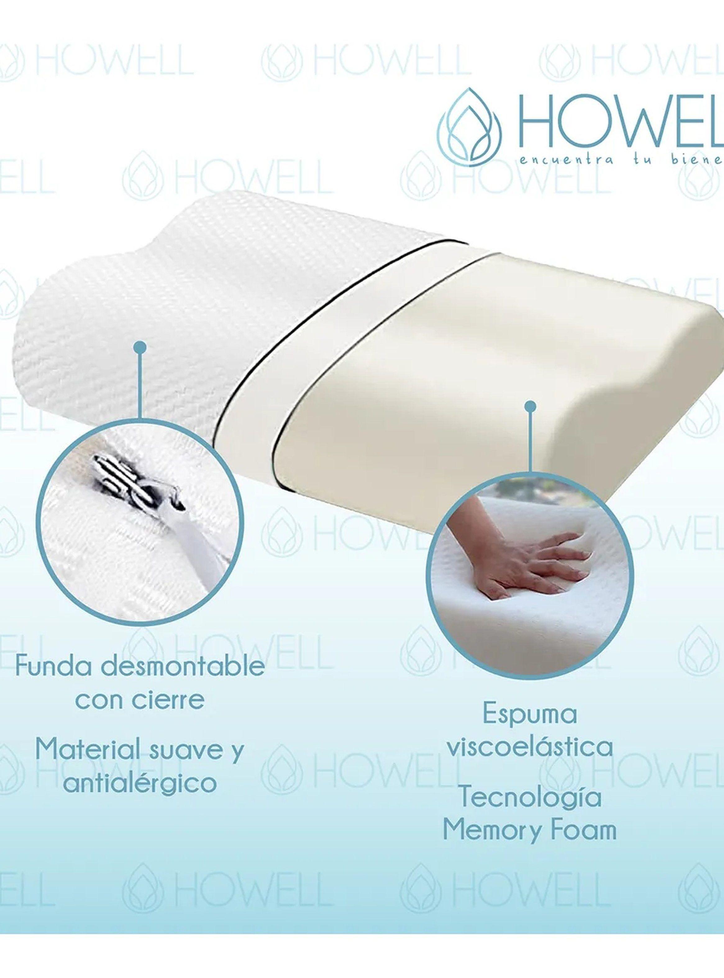 Almohada Terapéutica Ergonómica Viscoelástica Pack X2-6