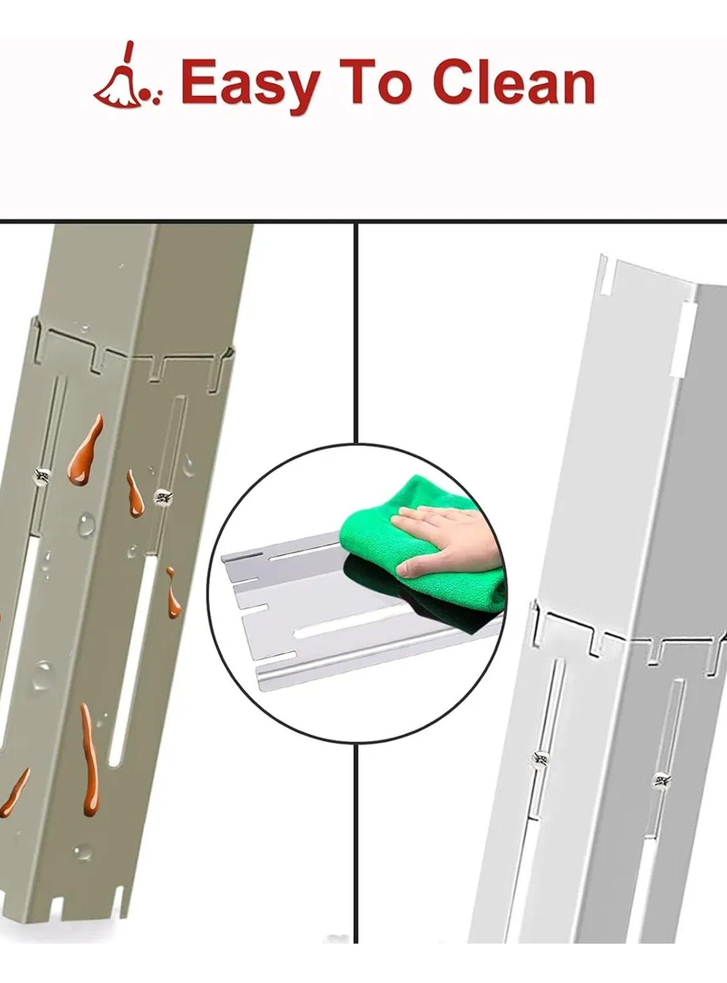 Placas Para Parrilla Ajustables Acero Inoxidable Resistente al Calor-6