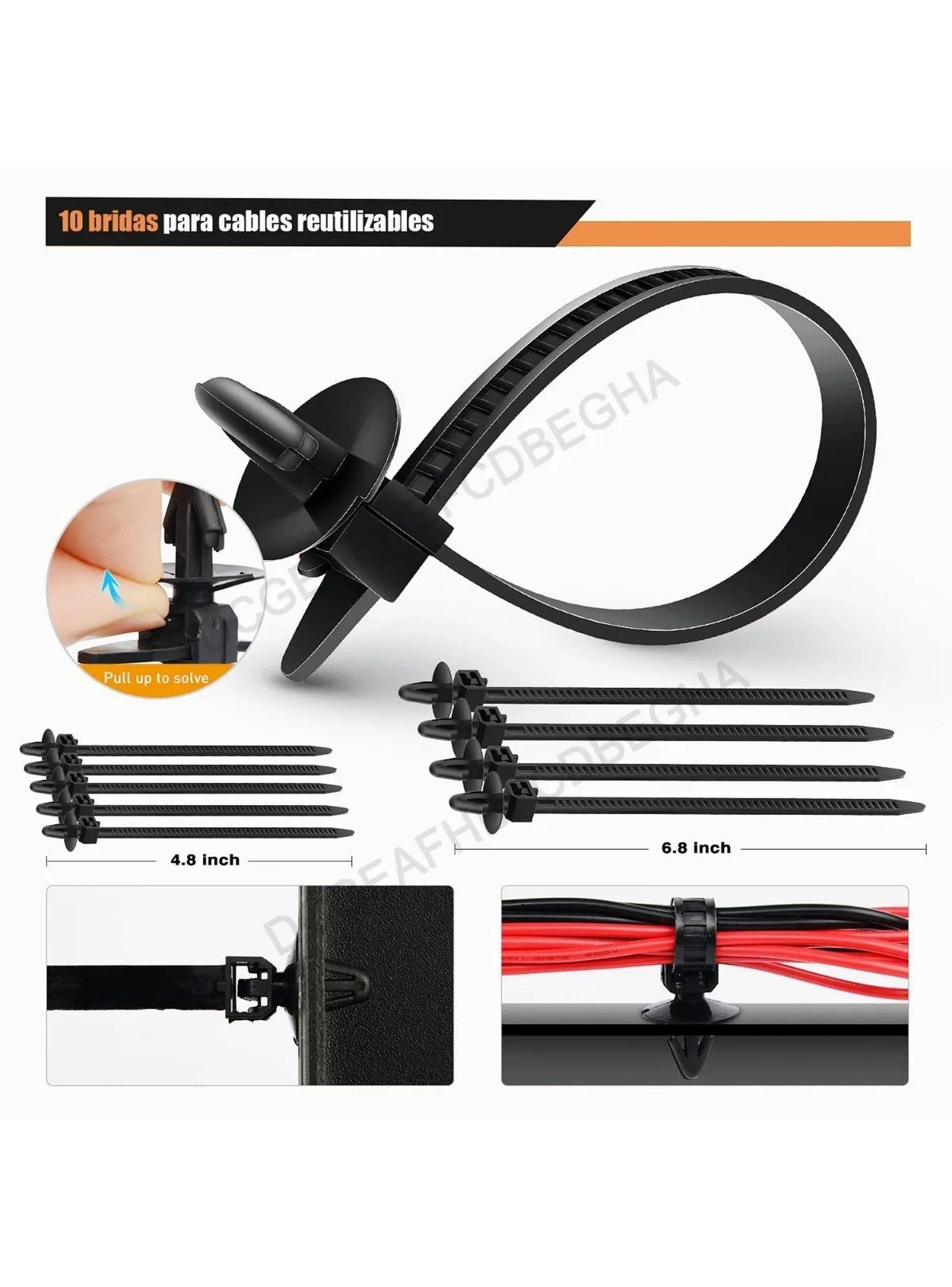 Kit de Sujetadores Automotrices 680 Piezas con Herramientas de Extracción-5