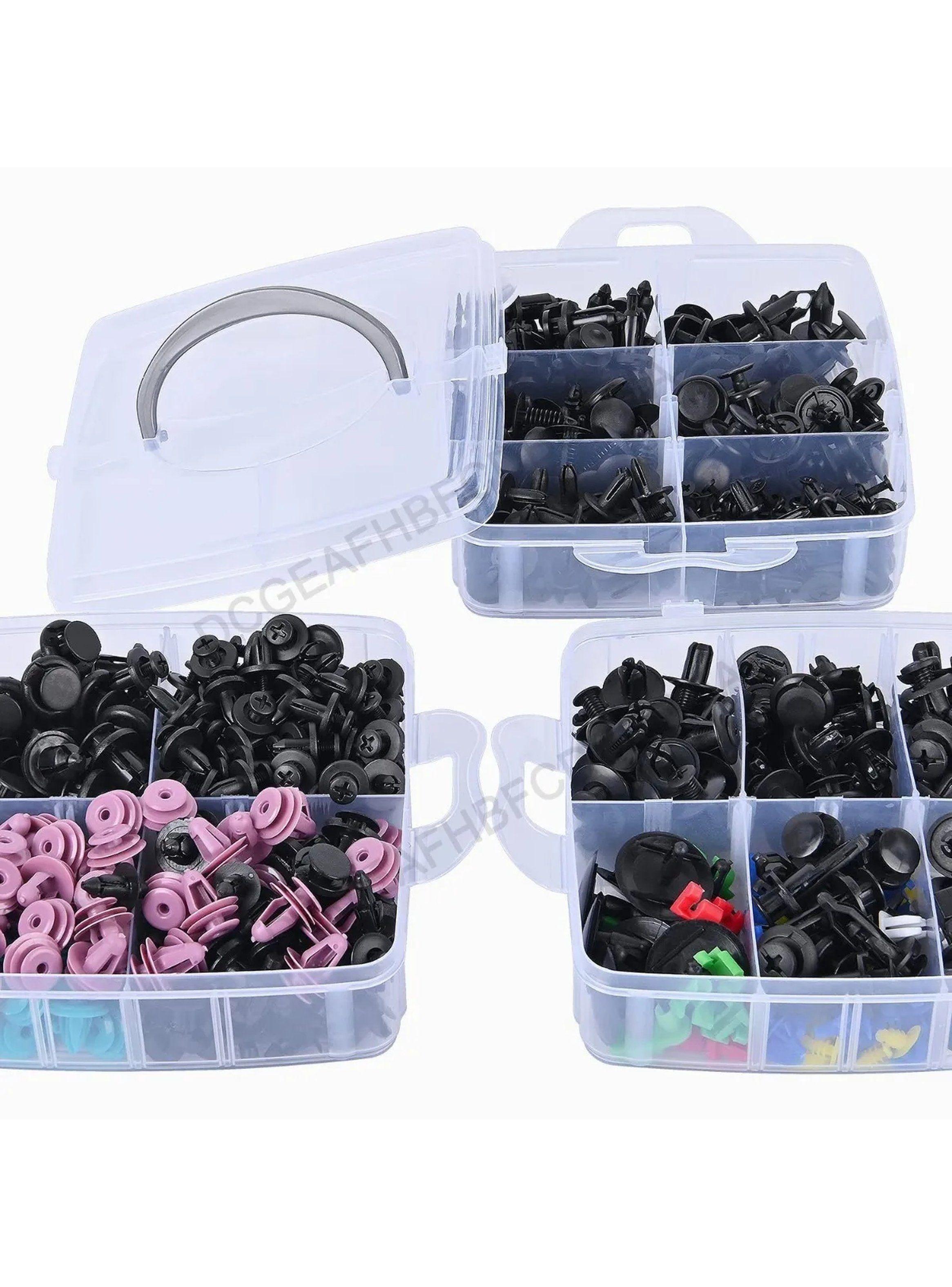 Kit de Sujetadores Automotrices 680 Piezas con Herramientas de Extracción-8