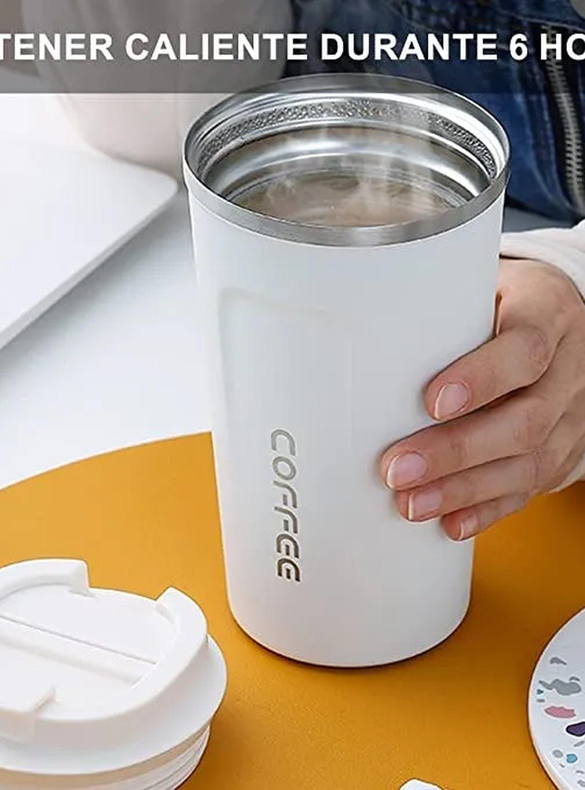 Vaso Térmico Acero Inoxidable Rosa 500ml-8