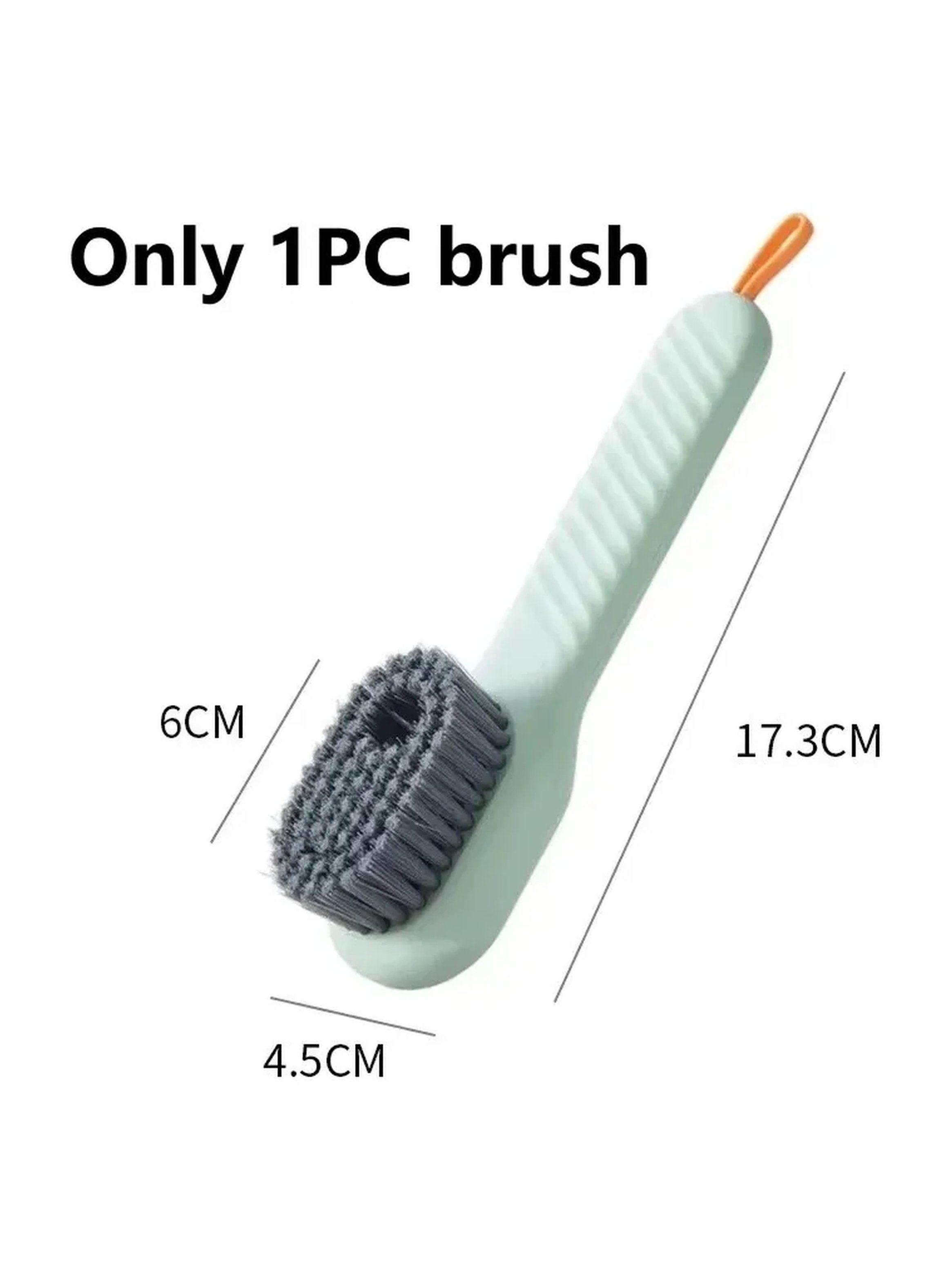 Bolsa Limpiadora para Zapatos con Cepillo Lavable Amarilla ajustable 39 cm x 19 cm-2