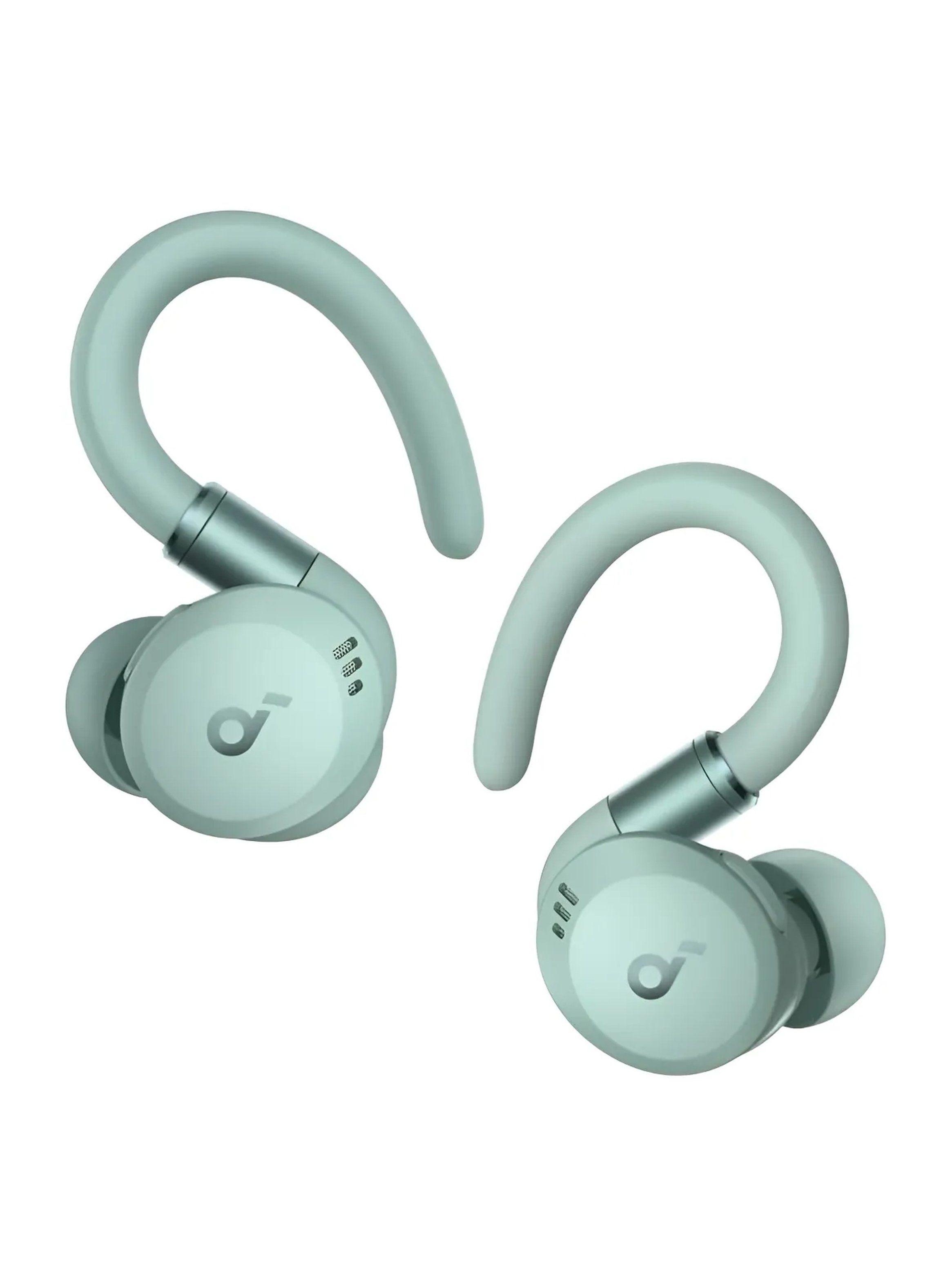 Auriculares Inalámbricos Deportivos Ajustables Bluetooth Verde-0