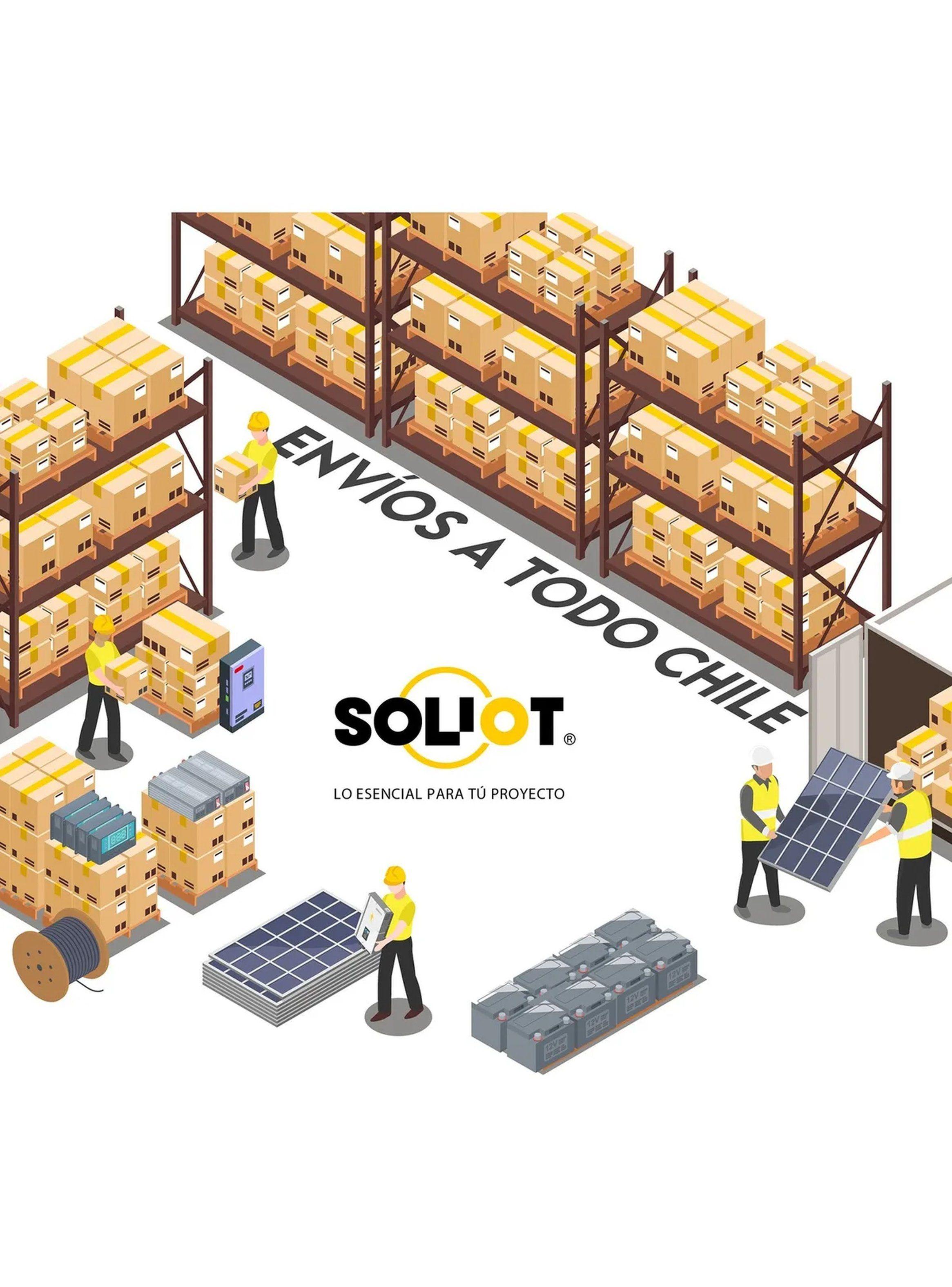 Controlador de Carga Solar 12V/24V USB Pantalla LED-5