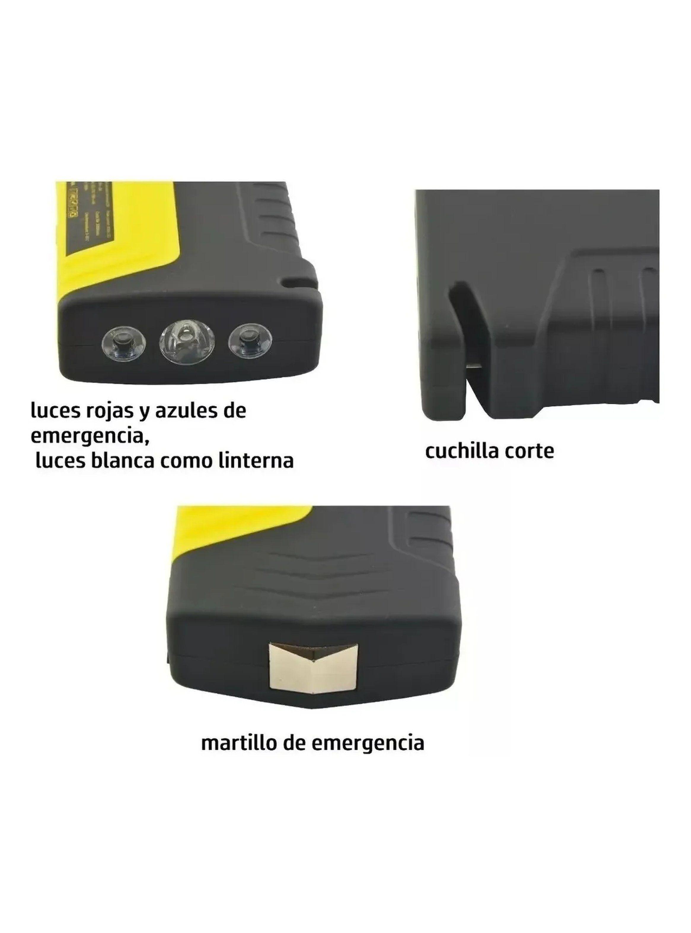 Batería Portátil de Arranque Automóvil Multifunción USB 12V-3